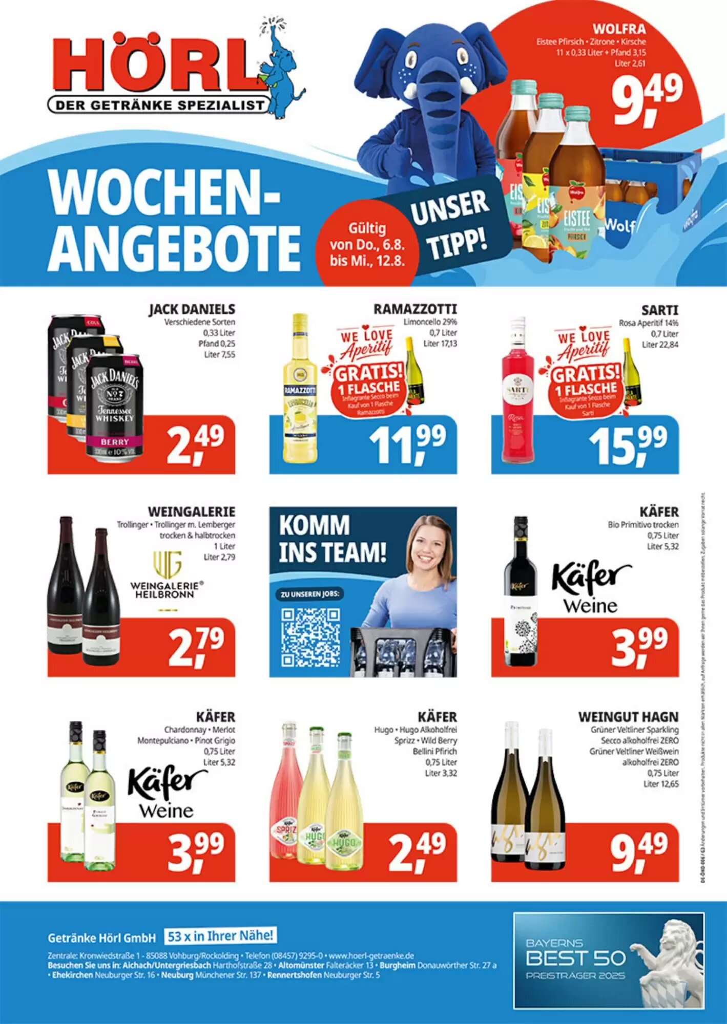 Hörl Getränke Prospekt (ab 06.08.2026) zum Blättern - Seite 3