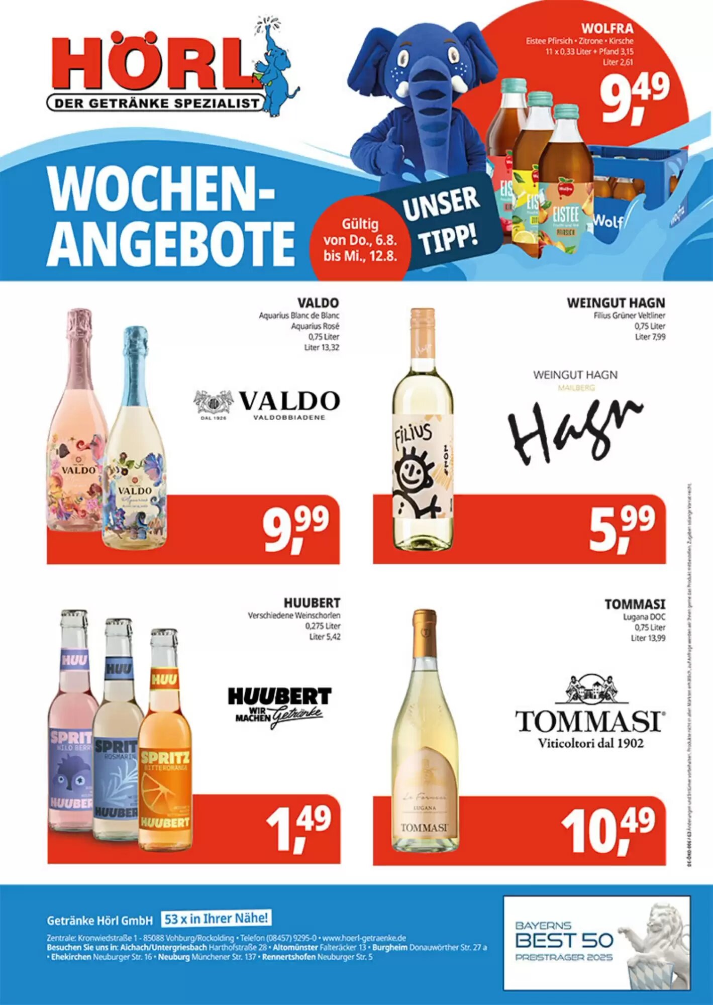 Hörl Getränke Prospekt (ab 06.08.2026) zum Blättern - Seite 4