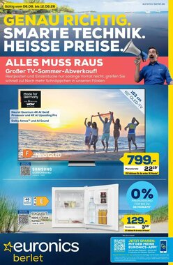 Euronics Prospekt (ab 06.08.2026) zum Blättern