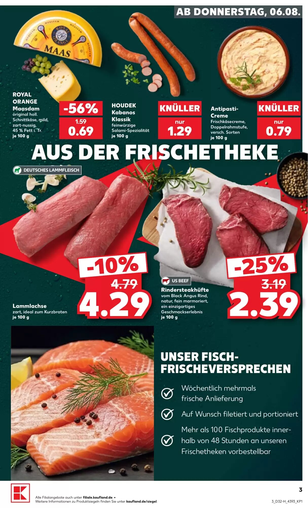 Kaufland Prospekt (ab 06.08.2026) zum Blättern - Seite 3