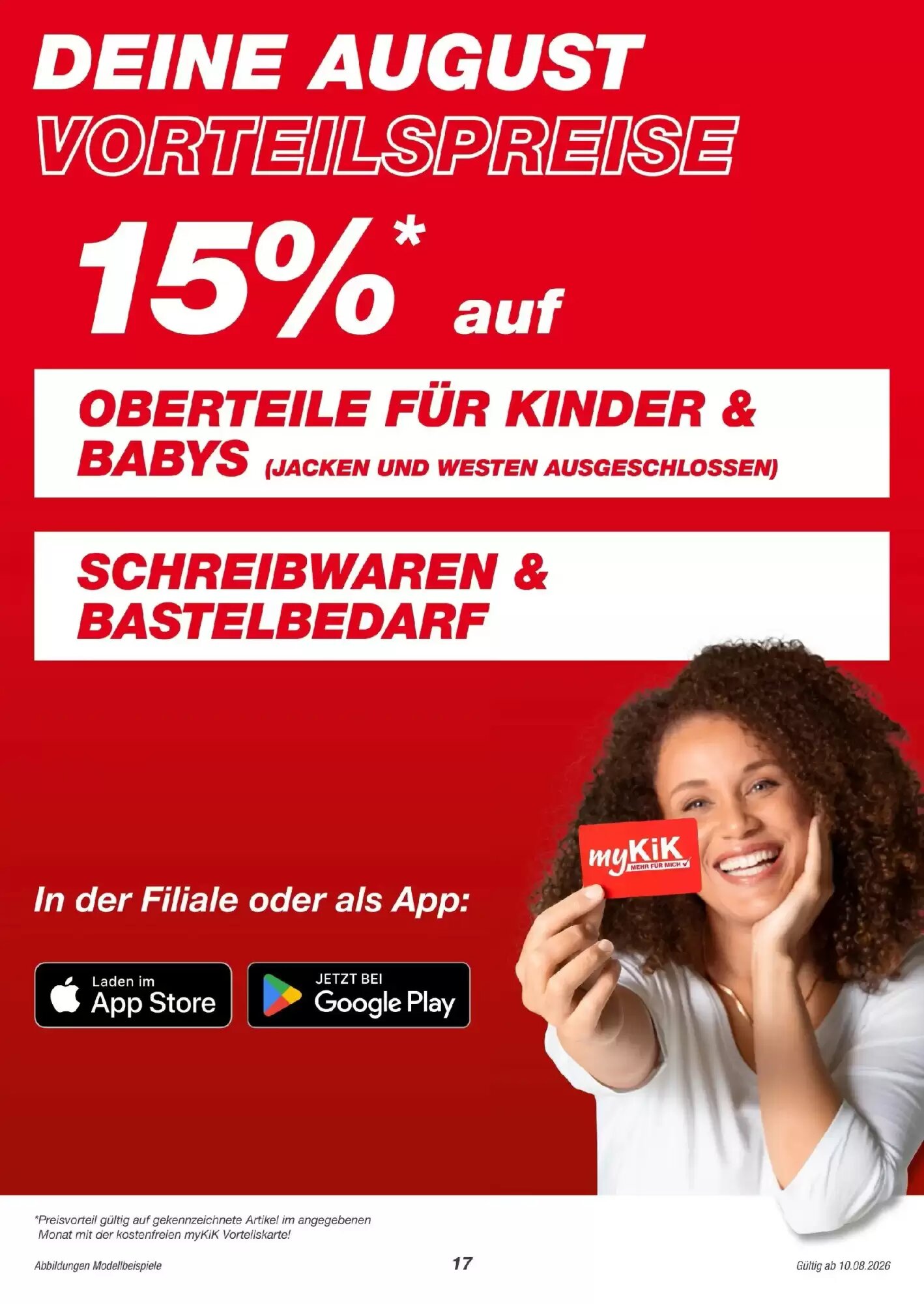 KiK Prospekt (ab 06.08.2026) zum Blättern - Seite 17
