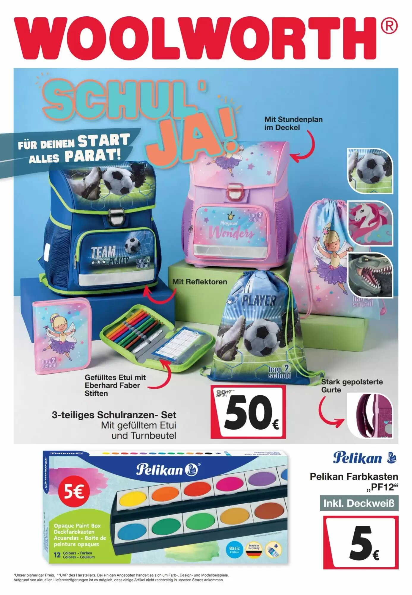 Woolworth Prospekt (ab 07.08.2026) zum Blättern - Seite 1