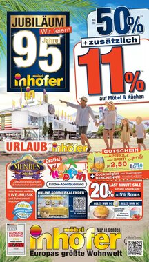 Möbel Inhofer Prospekt (ab 07.08.2026) zum Blättern