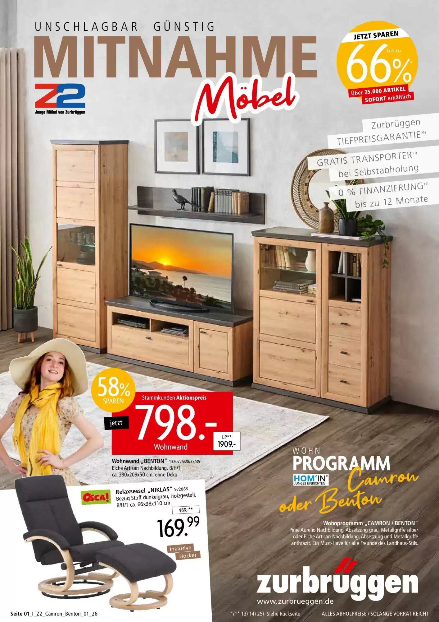 Zurbrüggen Prospekt (ab 07.08.2026) zum Blättern - Seite 1