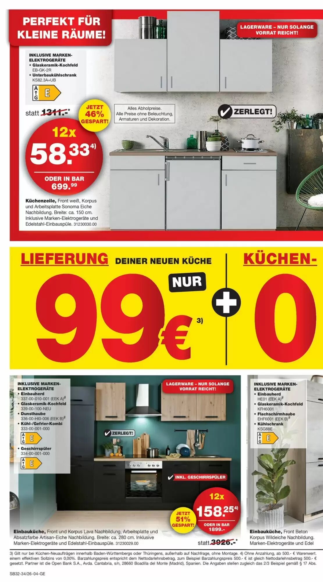 Möbel Rieger Prospekt (ab 07.08.2026) zum Blättern - Seite 4