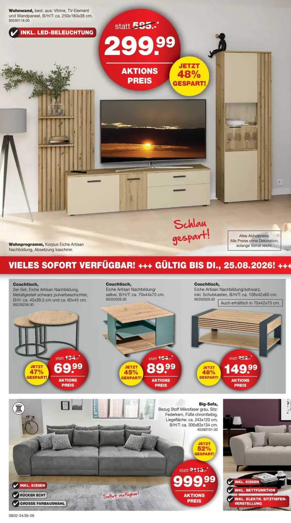Möbel Rieger Prospekt (ab 07.08.2026) zum Blättern - Seite 6