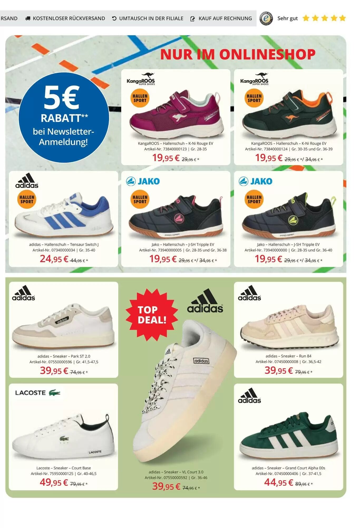 Schuhcenter Prospekt (ab 08.08.2026) zum Blättern - Seite 7