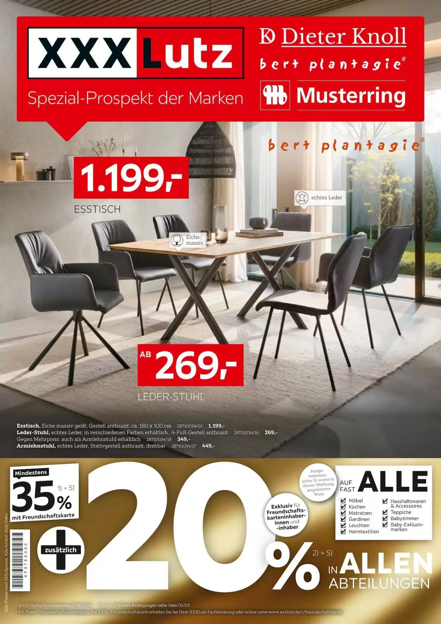XXXLutz Prospekt (ab 08.08.2026) zum Blättern - Seite 1