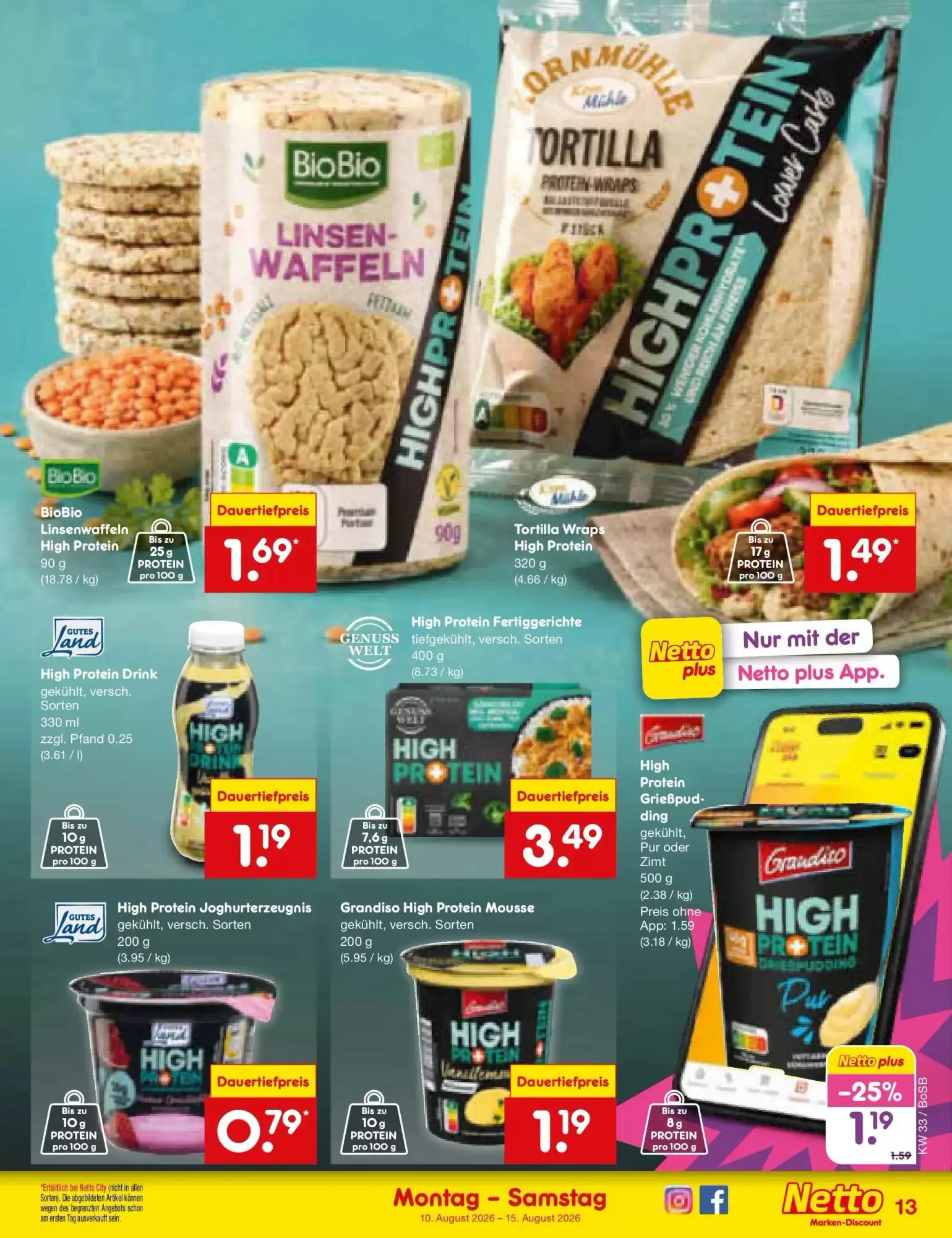 Netto Marken-Discount Prospekt (ab 09.08.2026) zum Blättern - Seite 15