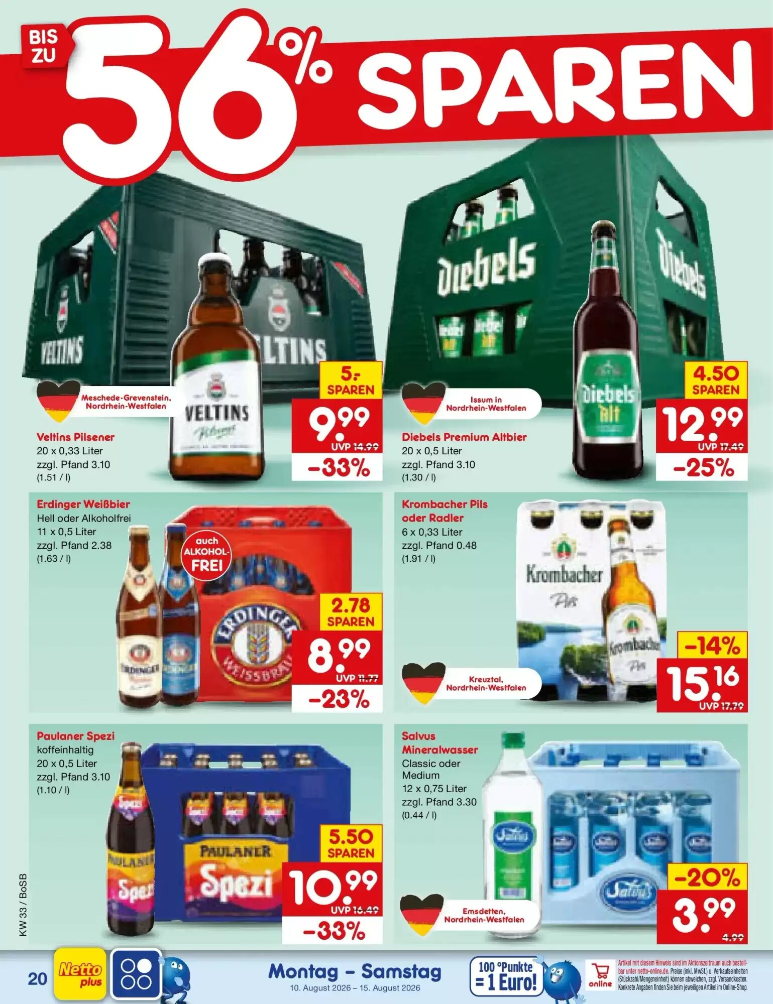 Netto Marken-Discount Prospekt (ab 09.08.2026) zum Blättern - Seite 28