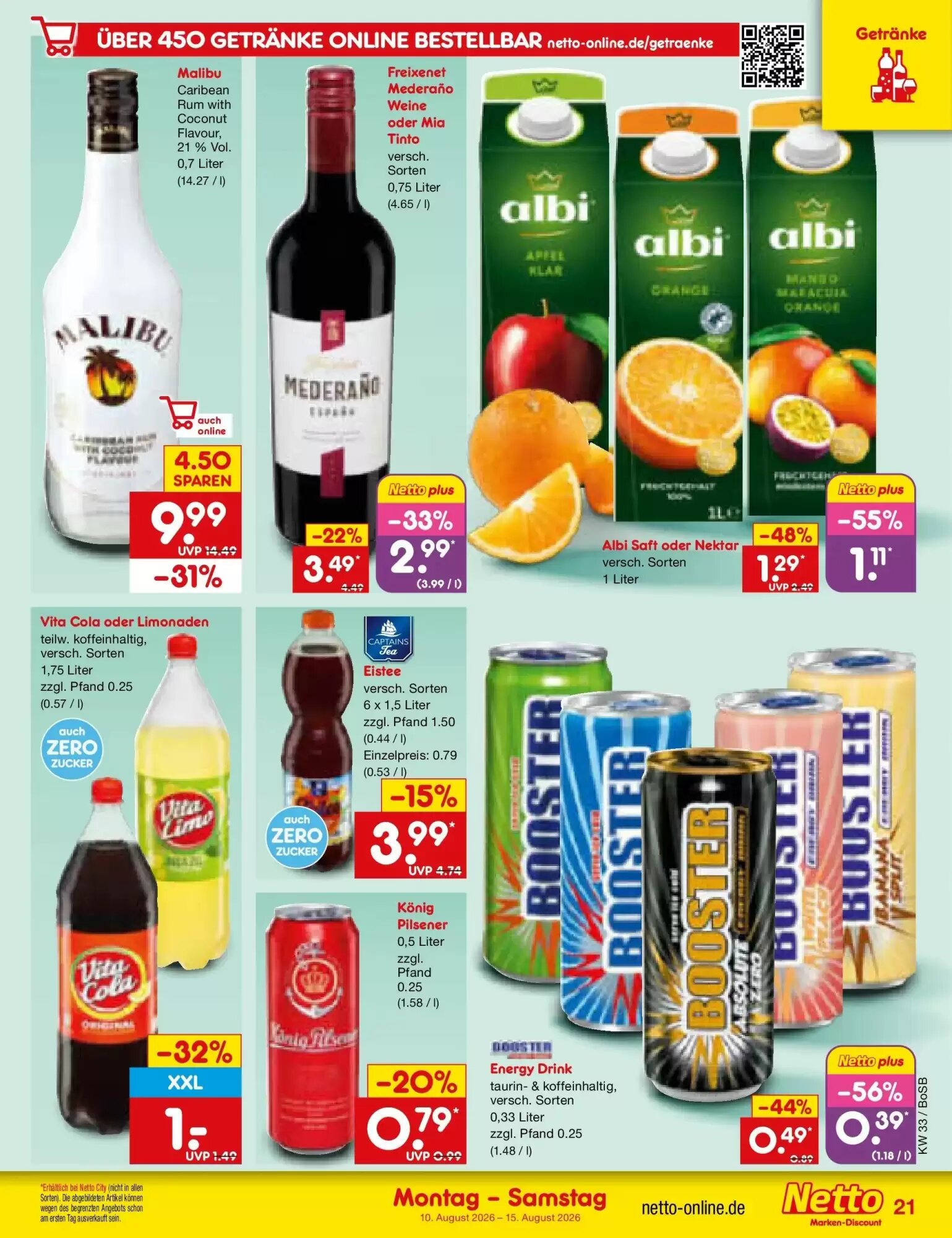 Netto Marken-Discount Prospekt (ab 09.08.2026) zum Blättern - Seite 29