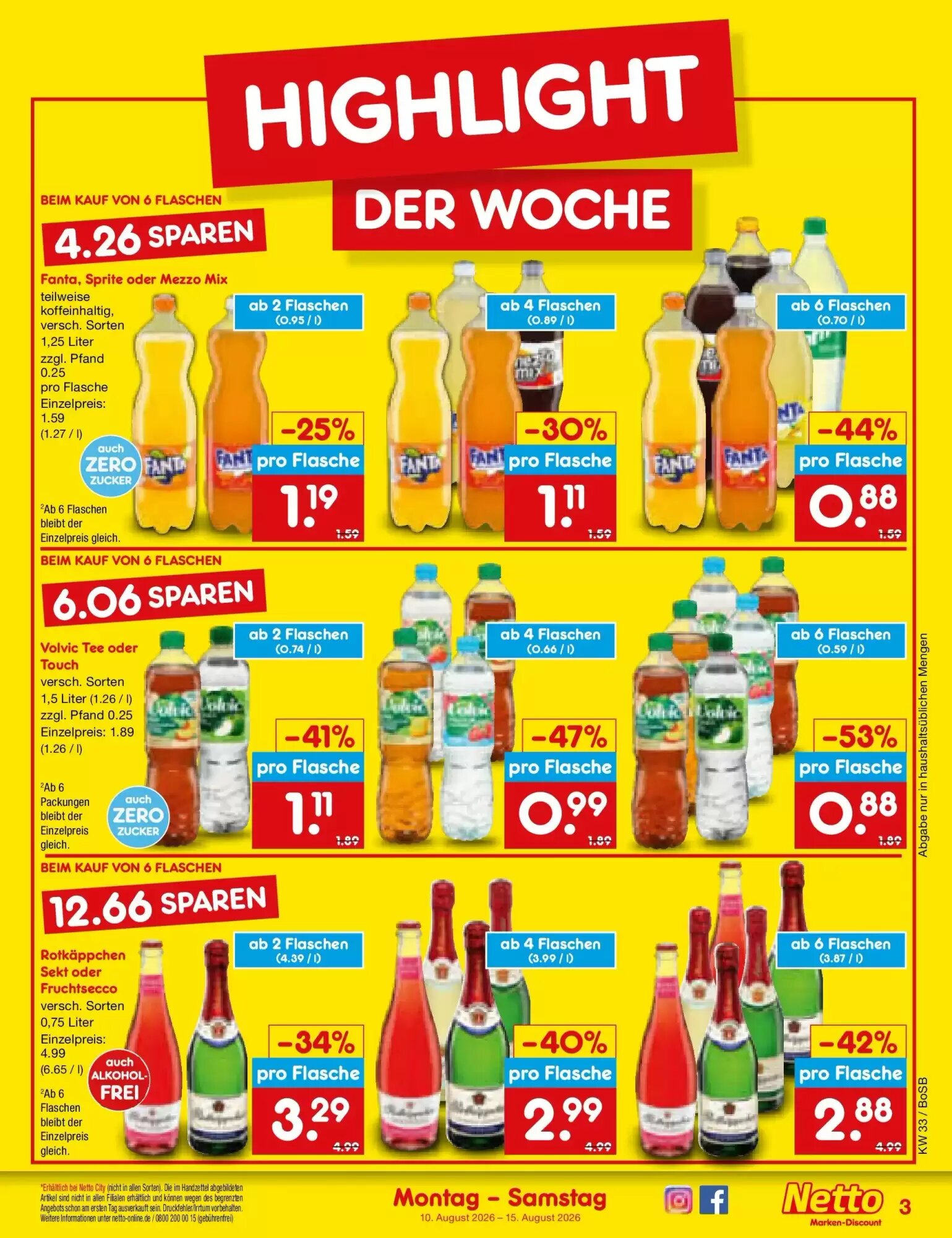 Netto Marken-Discount Prospekt (ab 09.08.2026) zum Blättern - Seite 3