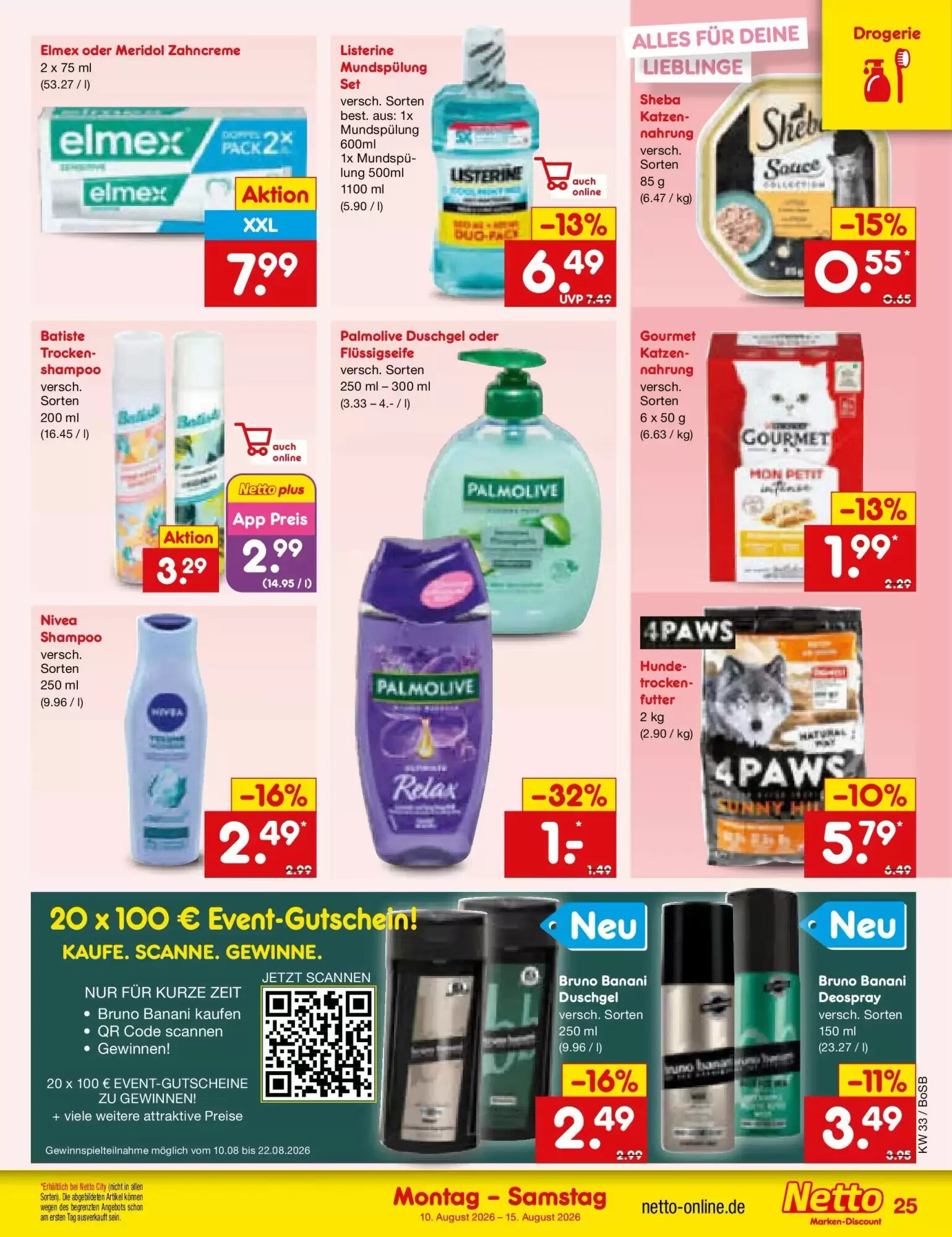 Netto Marken-Discount Prospekt (ab 09.08.2026) zum Blättern - Seite 35