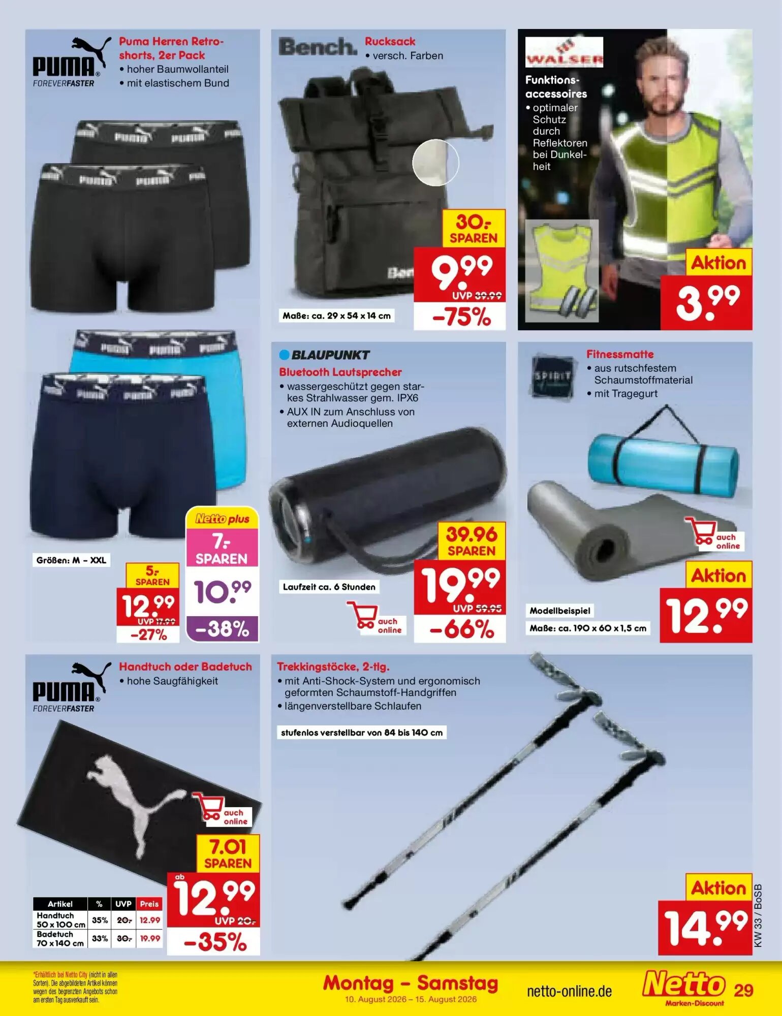 Netto Marken-Discount Prospekt (ab 09.08.2026) zum Blättern - Seite 41