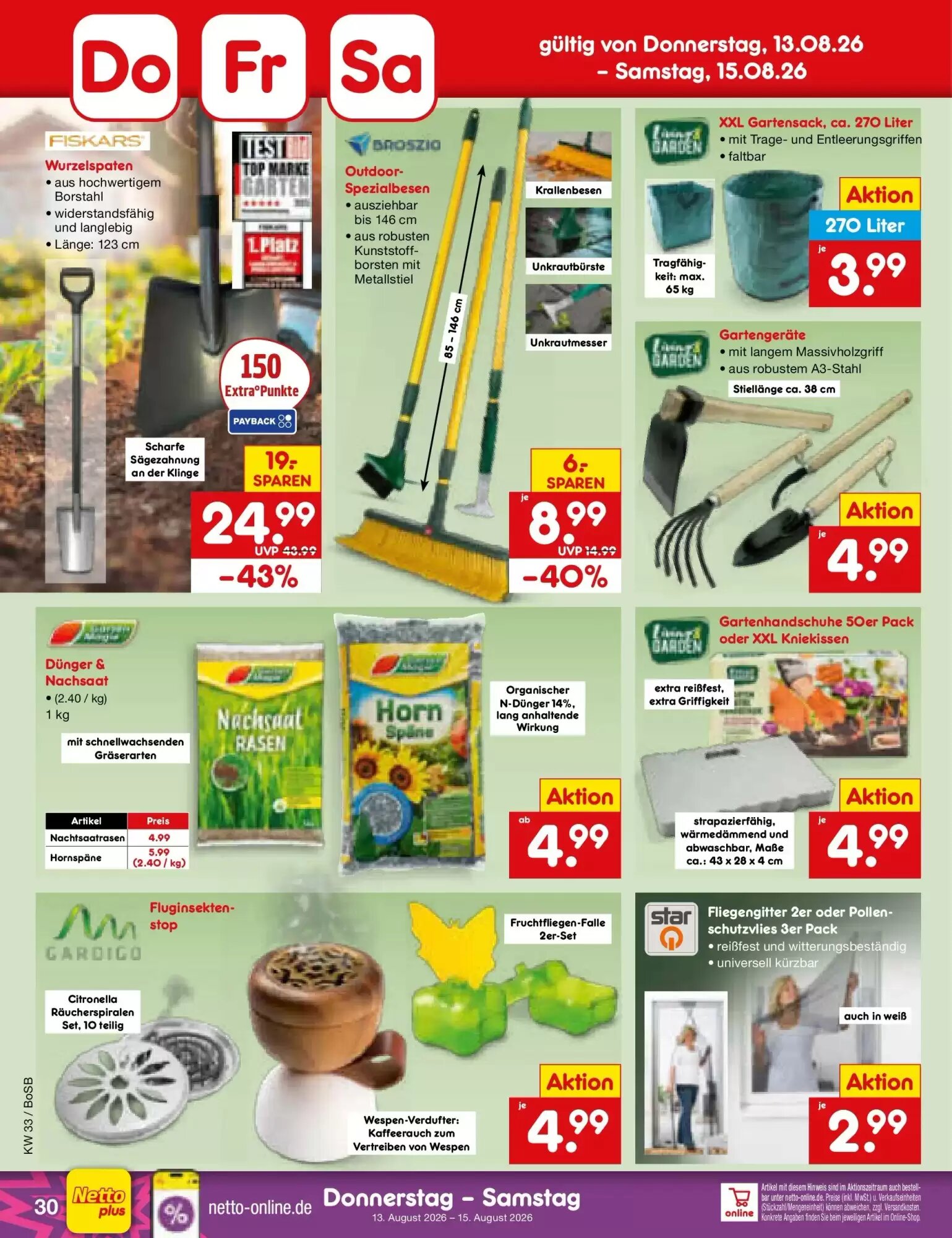 Netto Marken-Discount Prospekt (ab 09.08.2026) zum Blättern - Seite 44