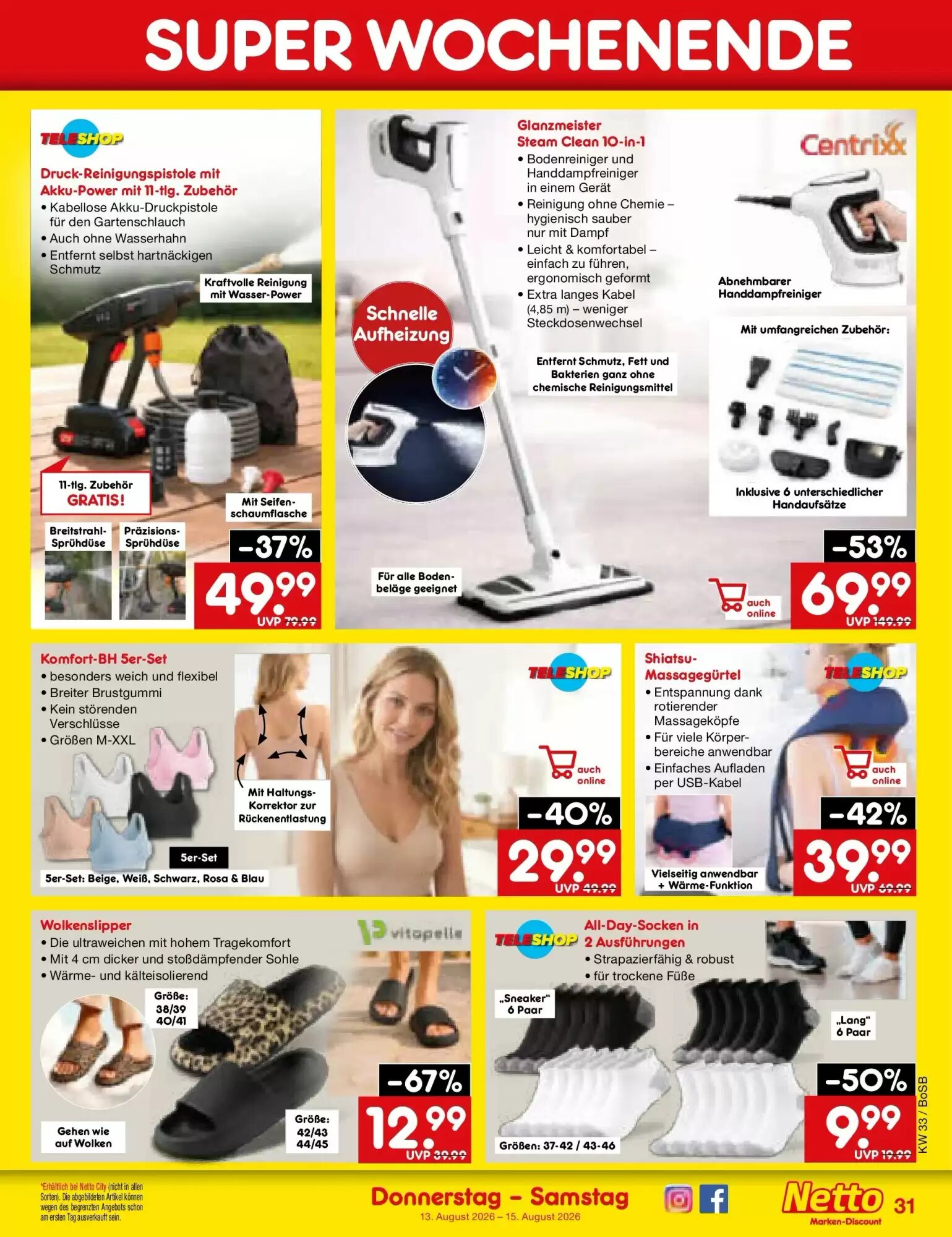 Netto Marken-Discount Prospekt (ab 09.08.2026) zum Blättern - Seite 45