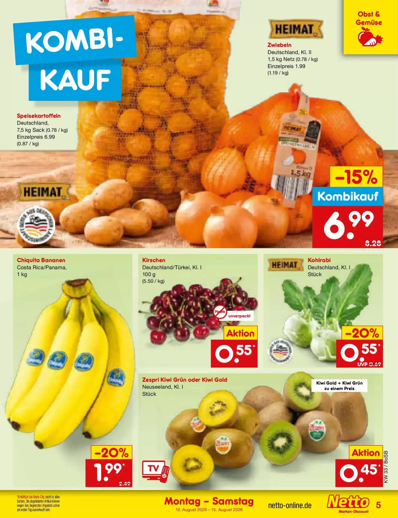 Netto Marken-Discount Prospekt (ab 09.08.2026) zum Blättern - Seite 5