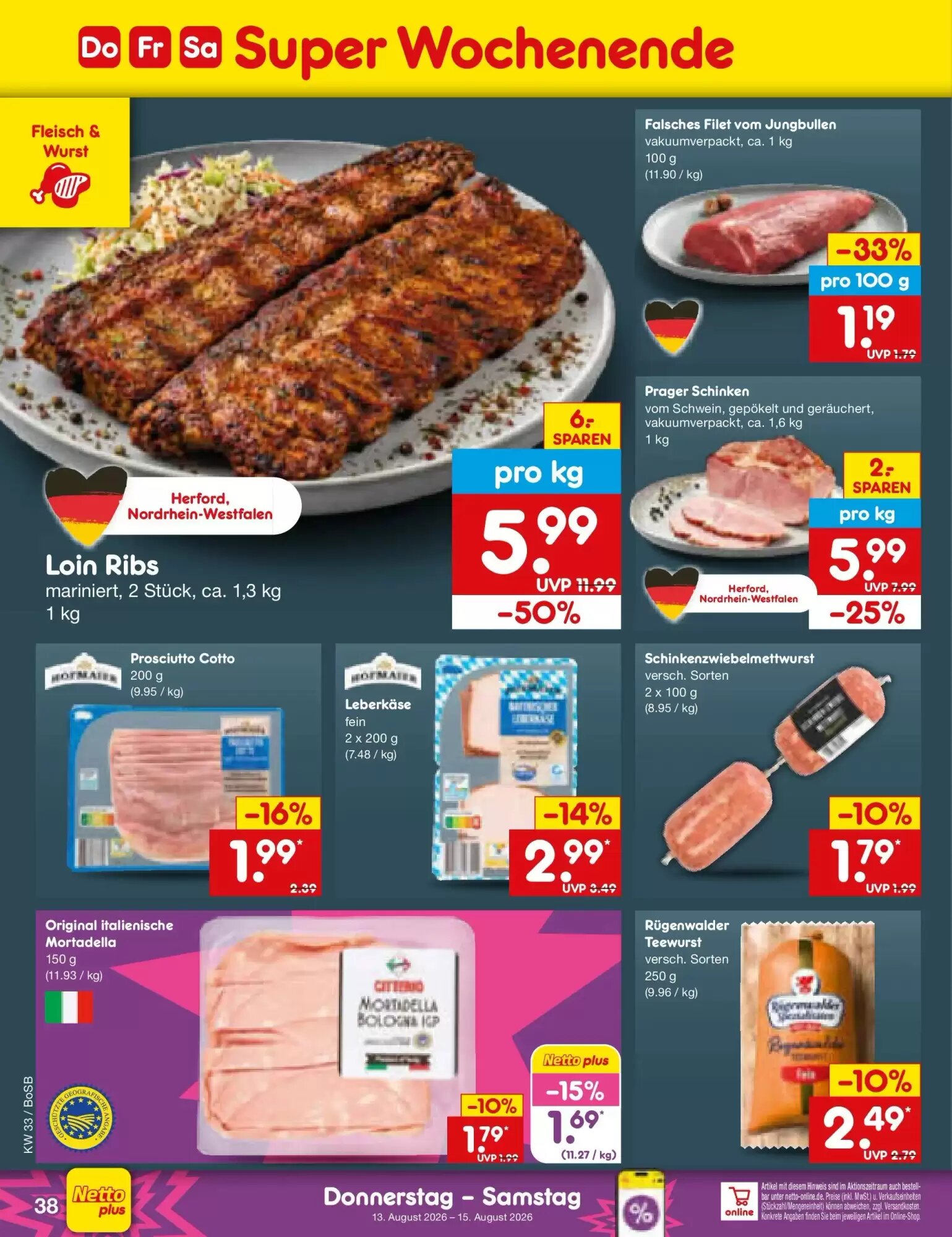 Netto Marken-Discount Prospekt (ab 09.08.2026) zum Blättern - Seite 54