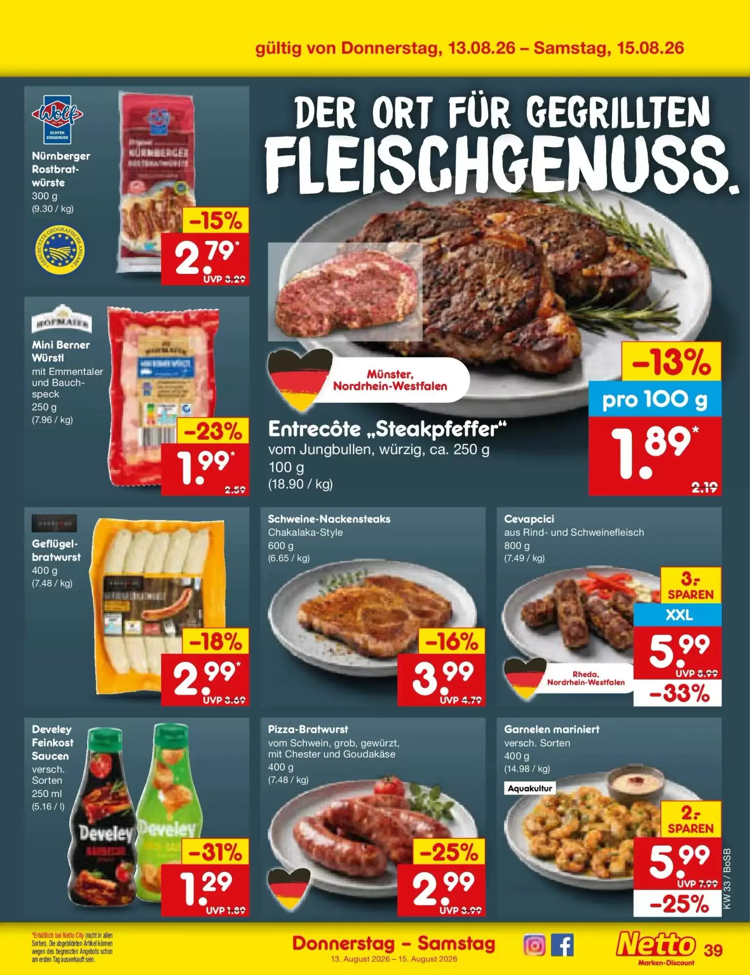 Netto Marken-Discount Prospekt (ab 09.08.2026) zum Blättern - Seite 55