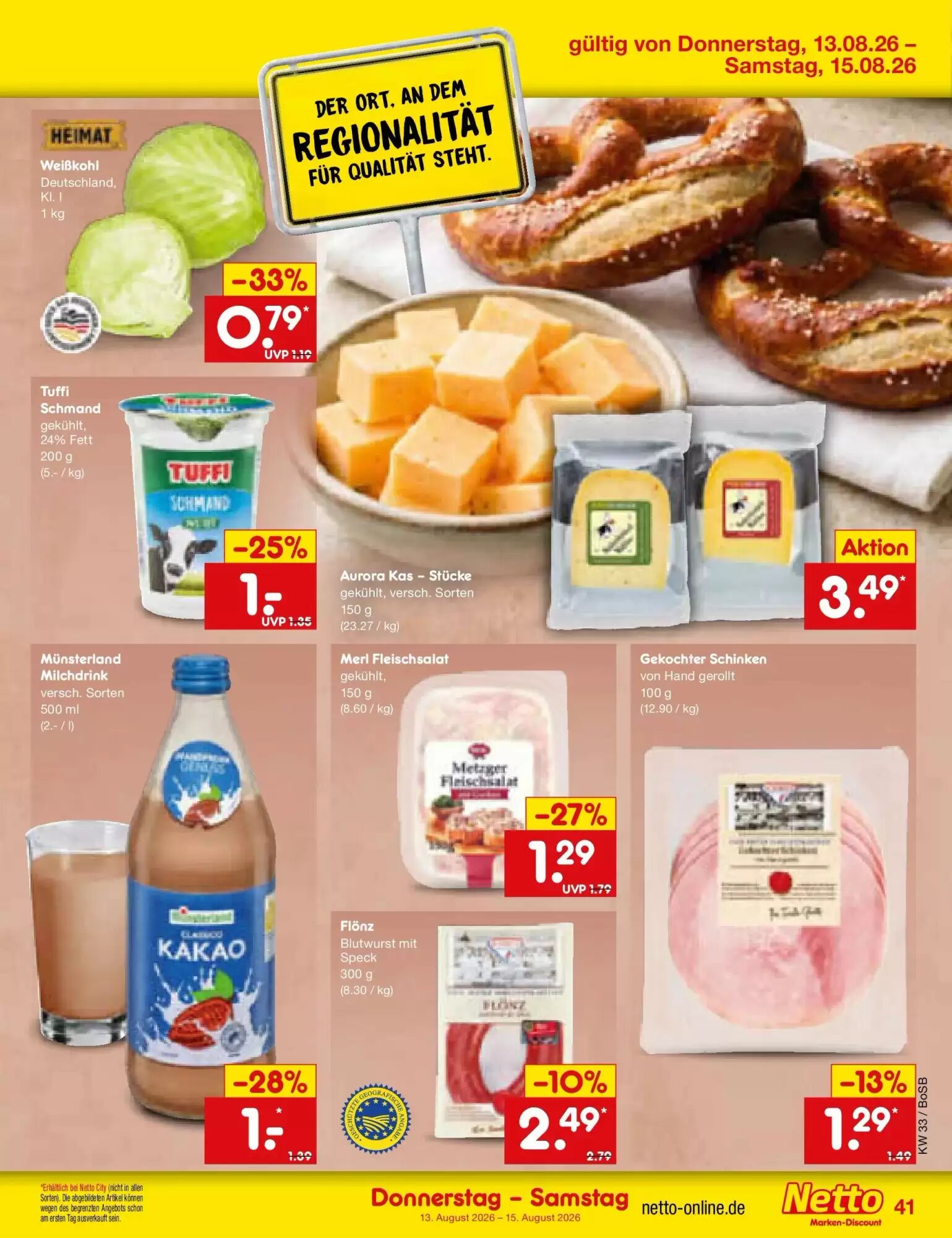 Netto Marken-Discount Prospekt (ab 09.08.2026) zum Blättern - Seite 57