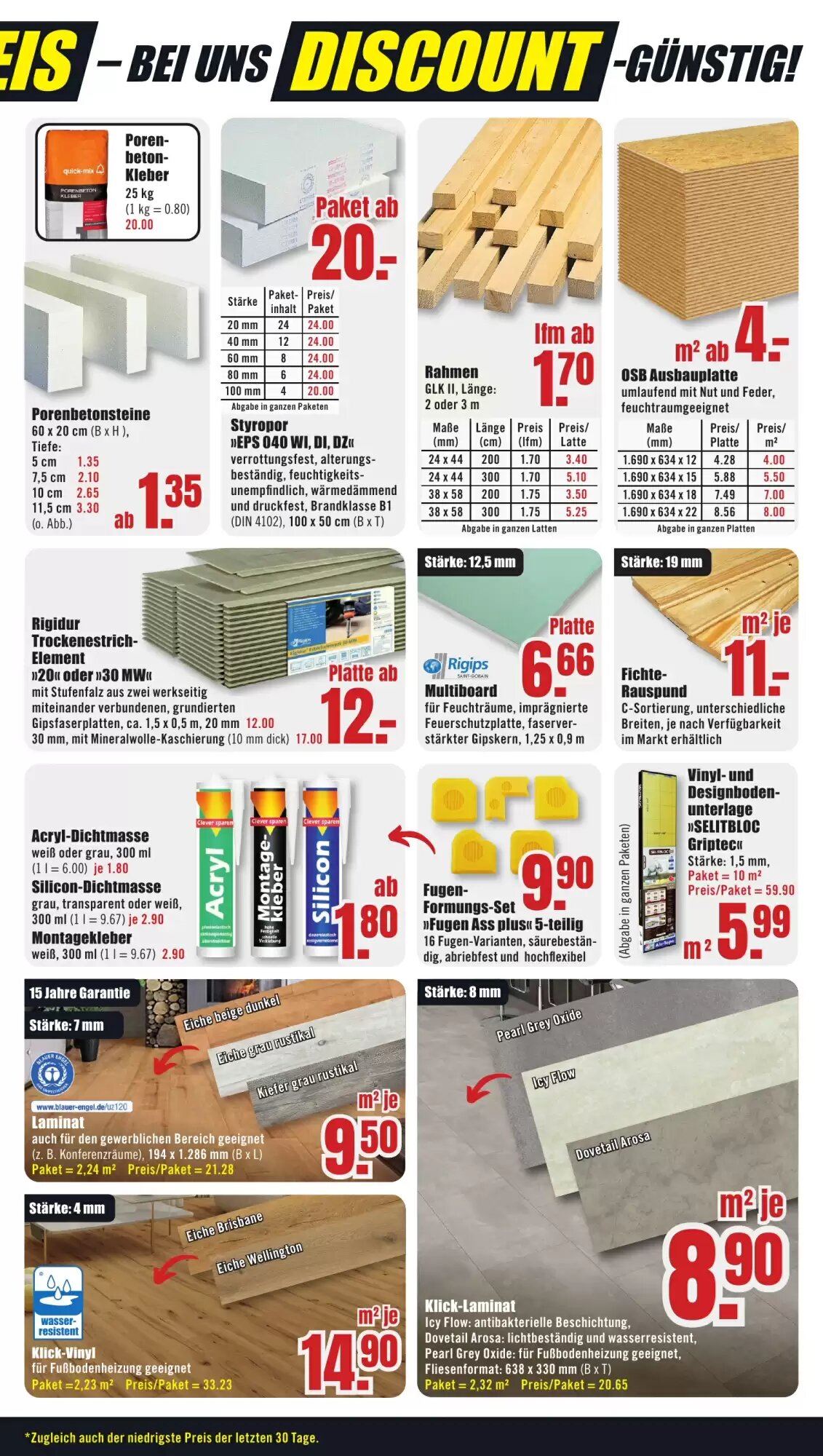 B1 Discount Baumarkt Prospekt (ab 09.08.2026) zum Blättern - Seite 5