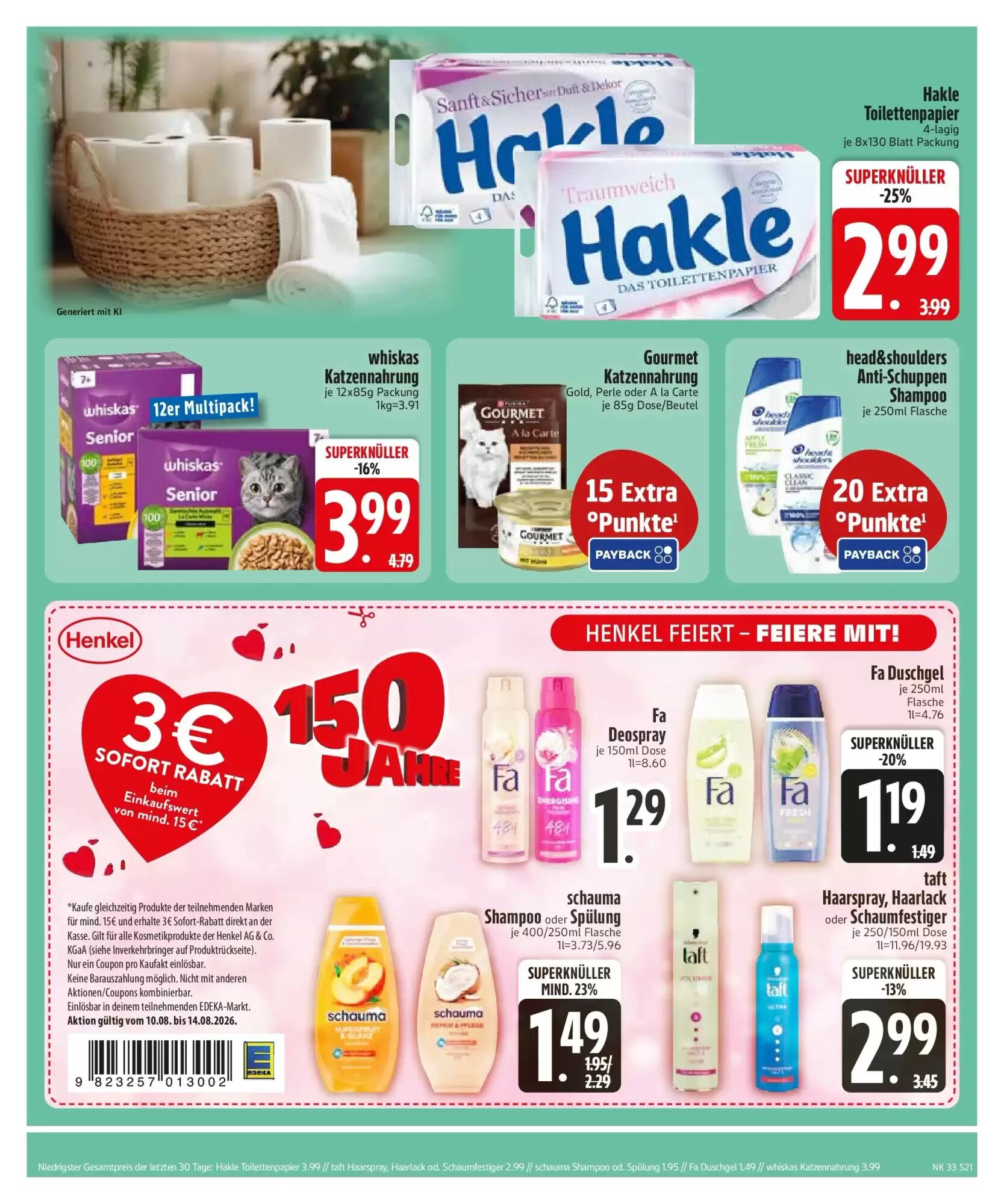 Edeka Prospekt (ab 09.08.2026) zum Blättern - Seite 23
