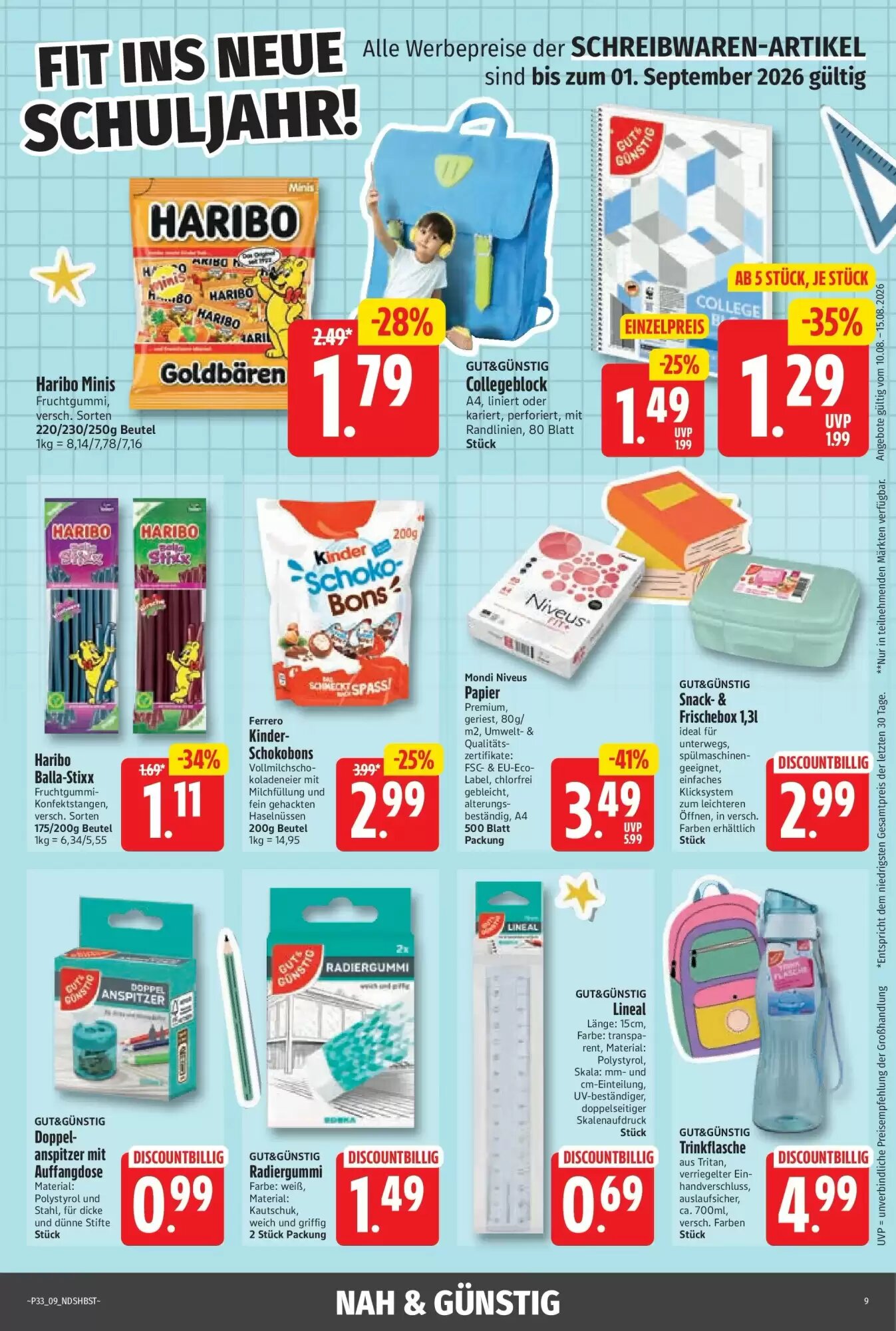 nah & gut Prospekt (ab 09.08.2026) zum Blättern - Seite 12