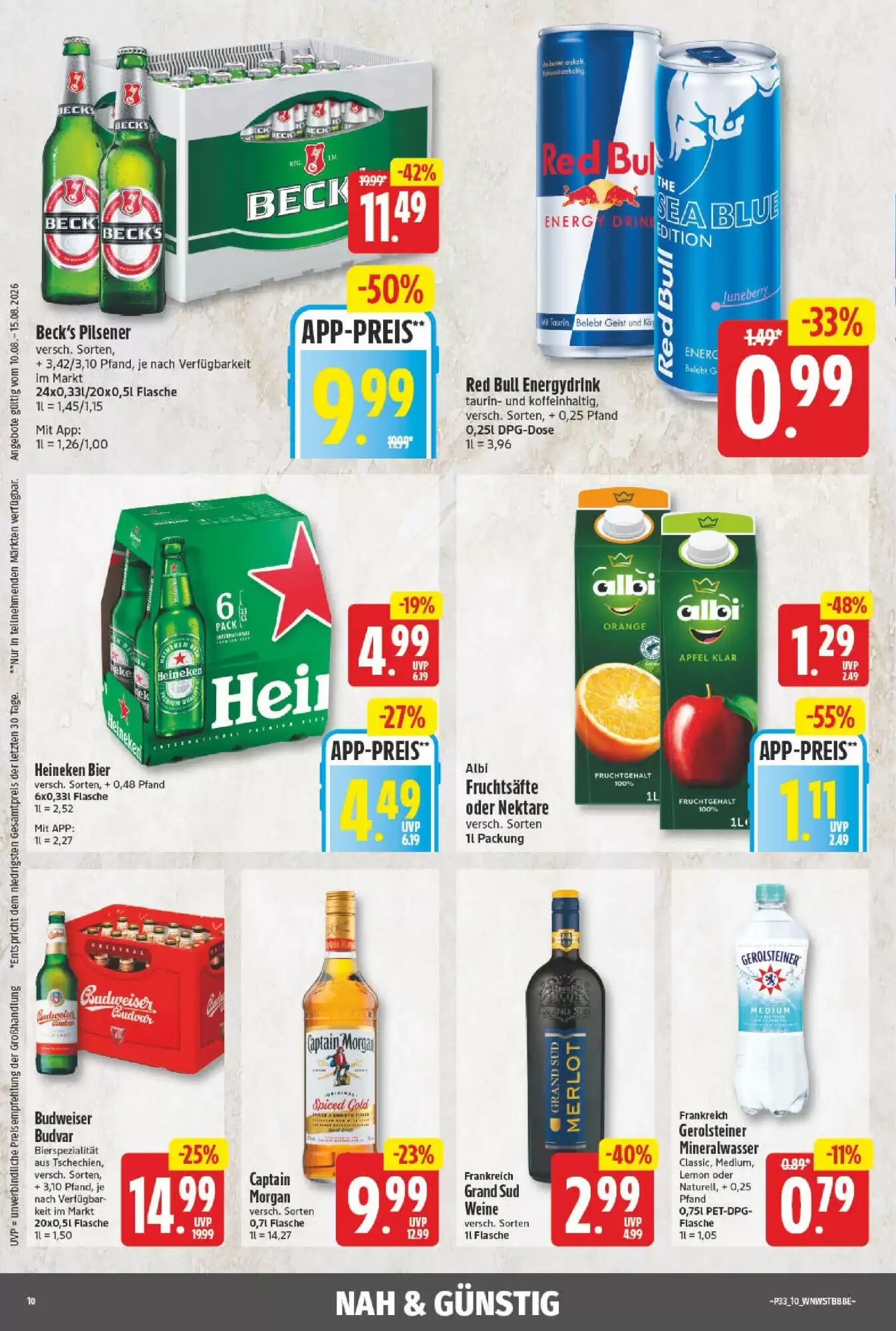 NP Discount Prospekt (ab 09.08.2026) zum Blättern - Seite 10