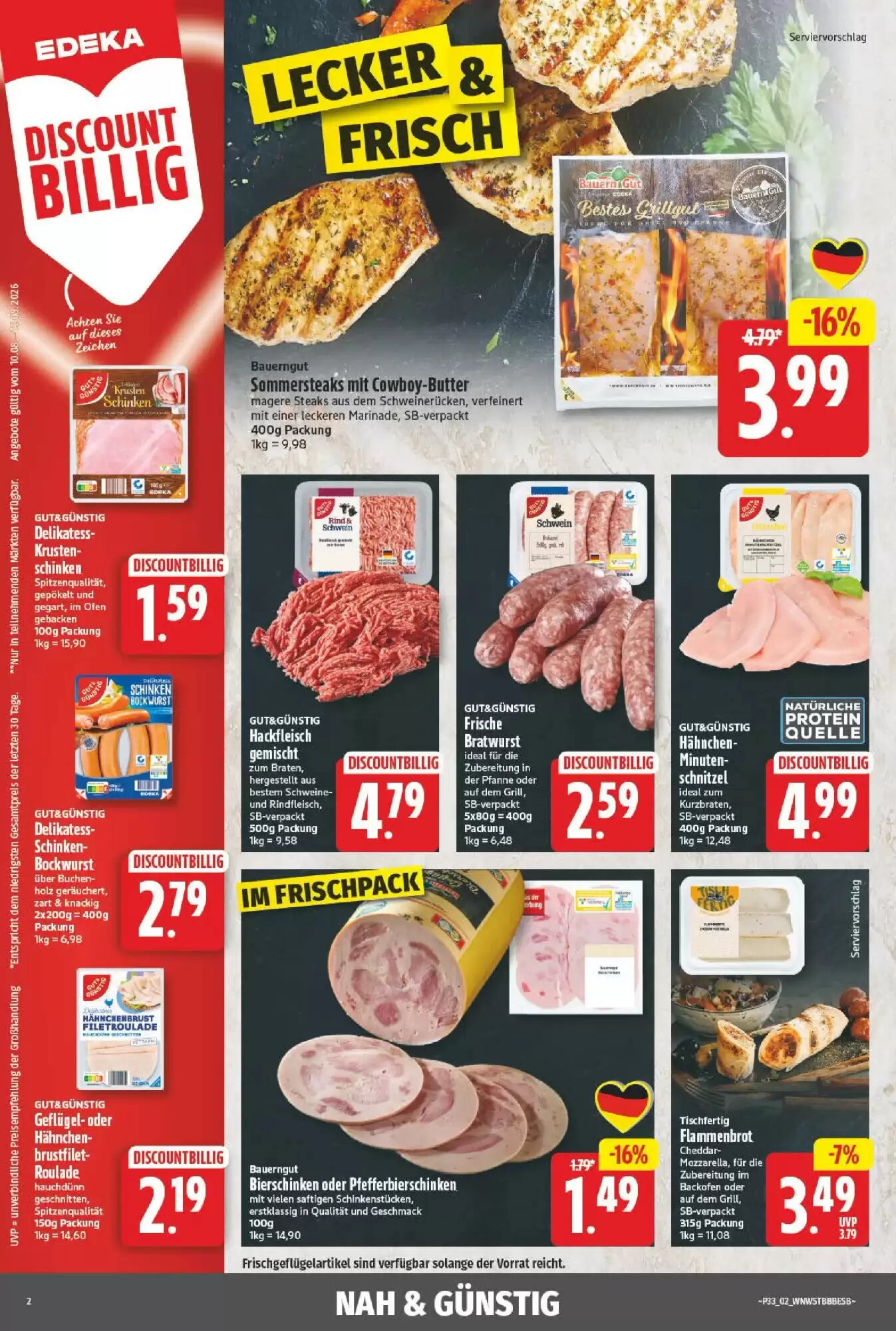 NP Discount Prospekt (ab 09.08.2026) zum Blättern - Seite 2
