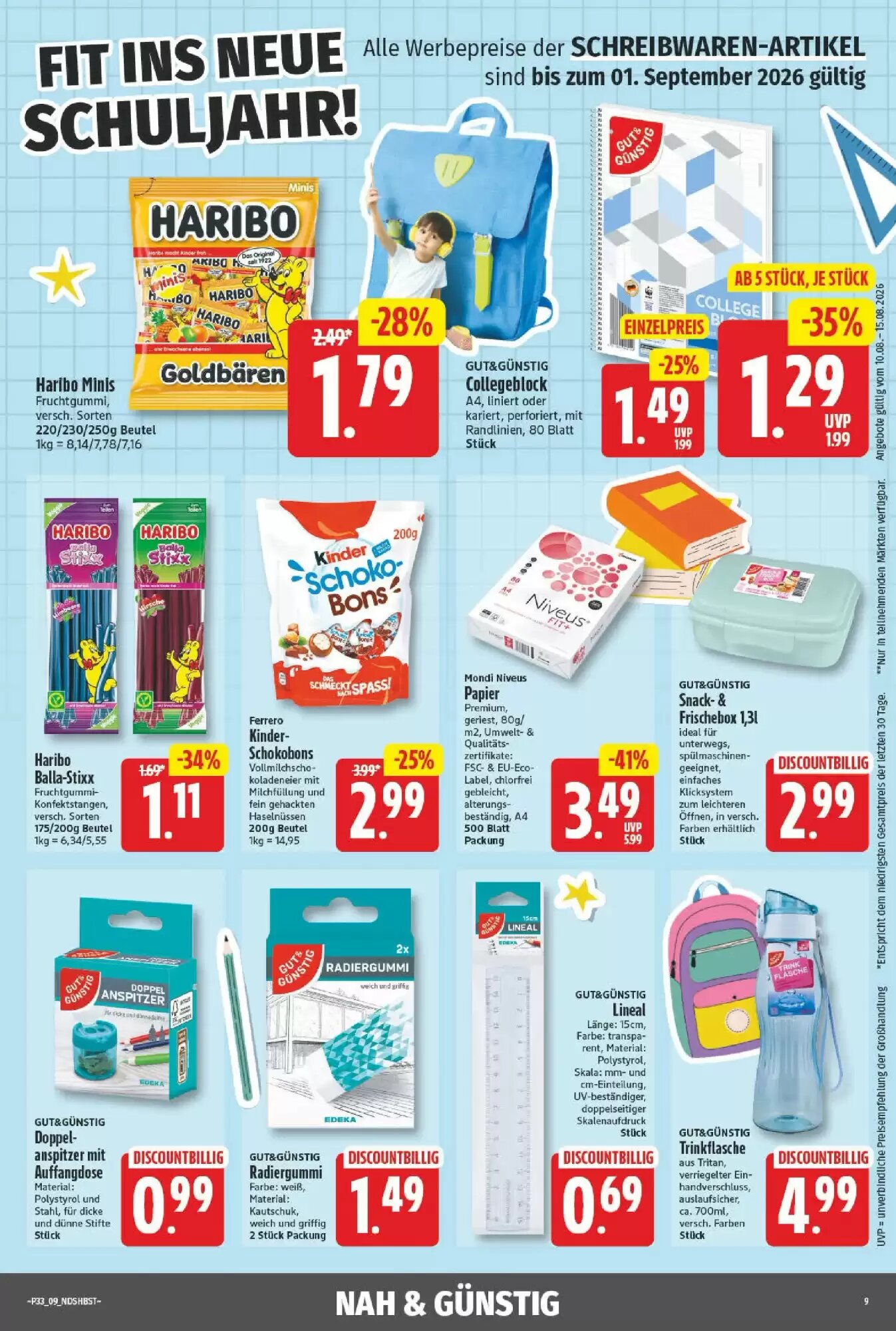 NP Discount Prospekt (ab 09.08.2026) zum Blättern - Seite 9