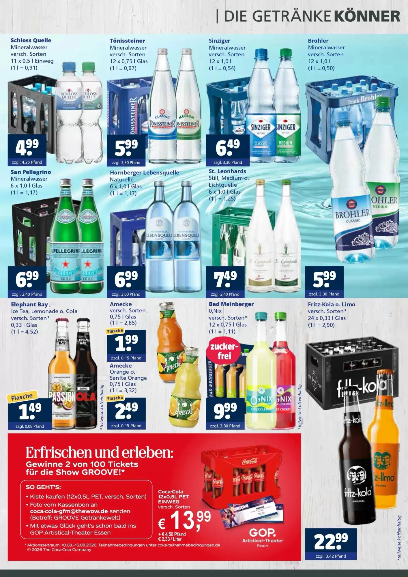 Getränkewelt Prospekt (ab 09.08.2026) zum Blättern - Seite 3