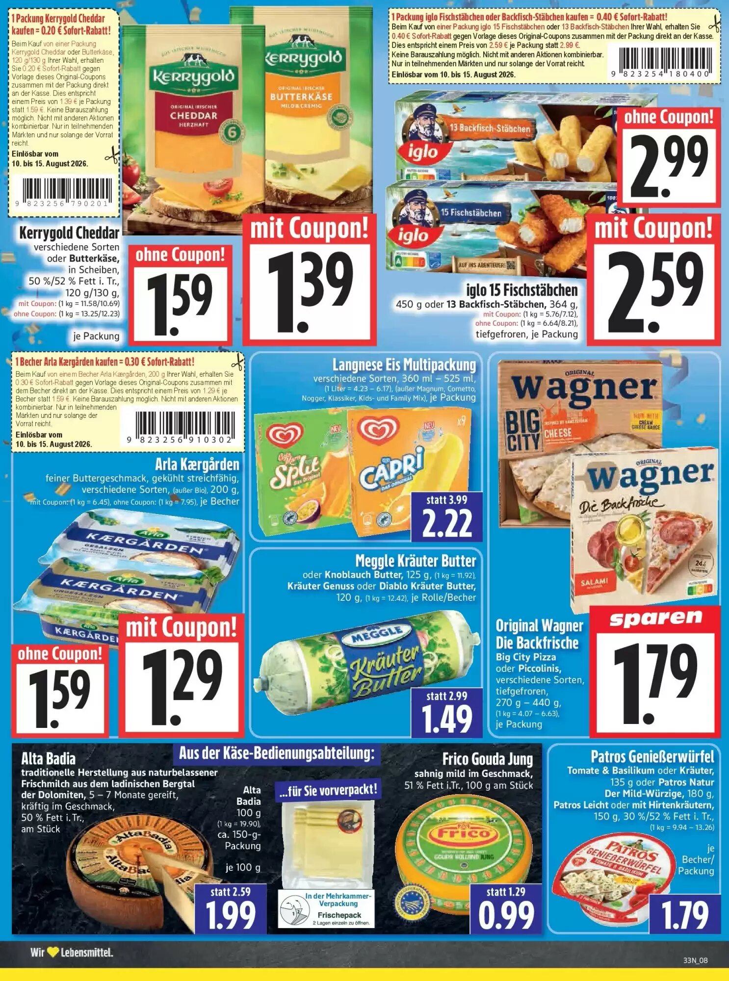 EDEKA Hahner Prospekt (ab 09.08.2026) zum Blättern - Seite 10