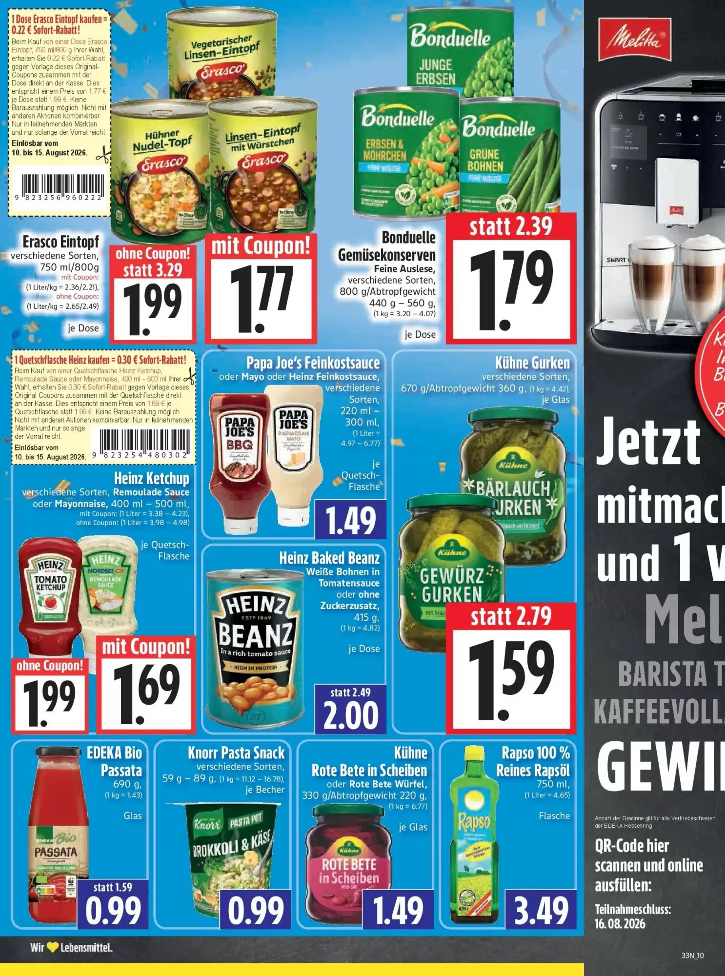 EDEKA Hahner Prospekt (ab 09.08.2026) zum Blättern - Seite 12