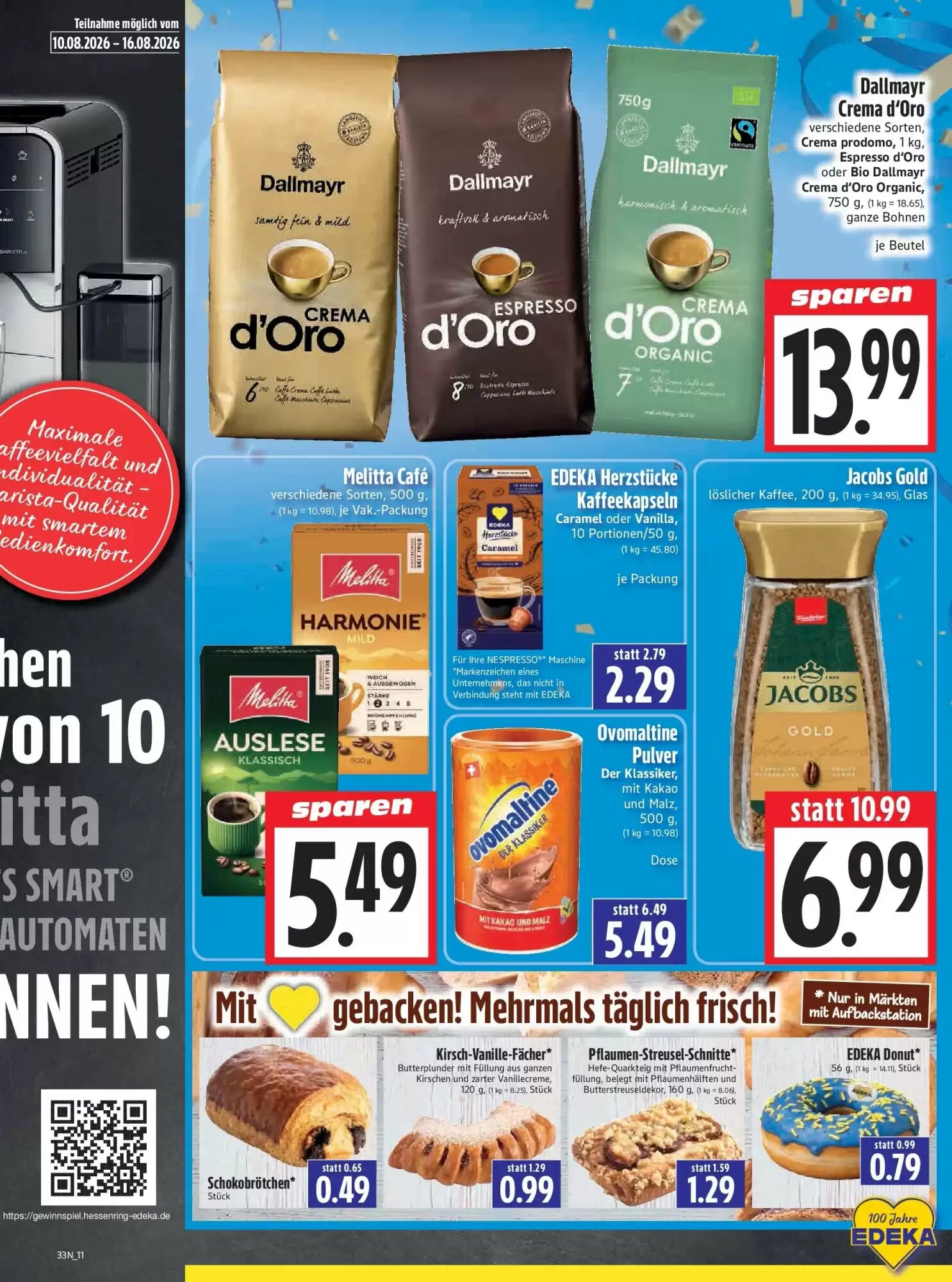 EDEKA Hahner Prospekt (ab 09.08.2026) zum Blättern - Seite 13