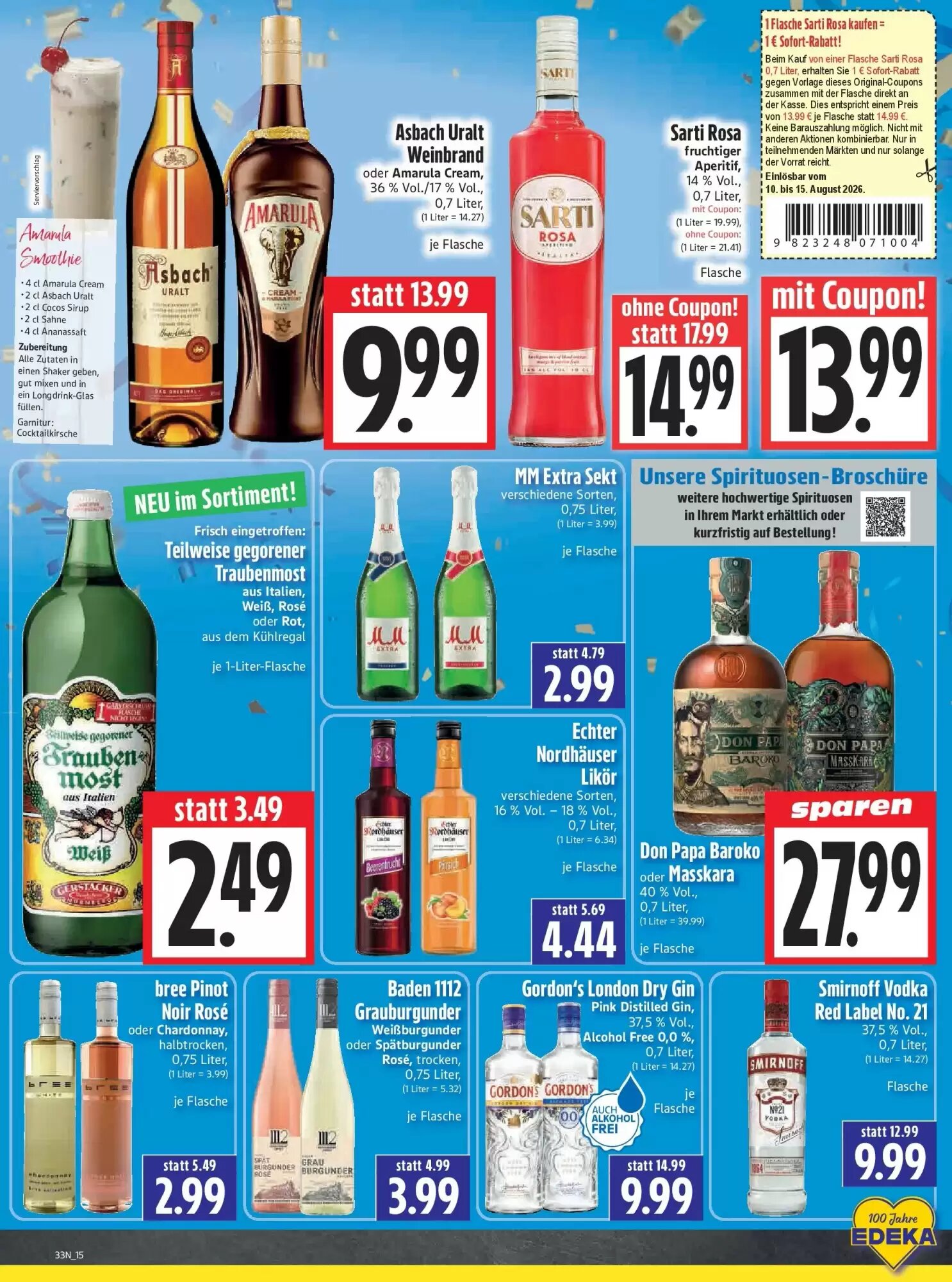 EDEKA Hahner Prospekt (ab 09.08.2026) zum Blättern - Seite 17