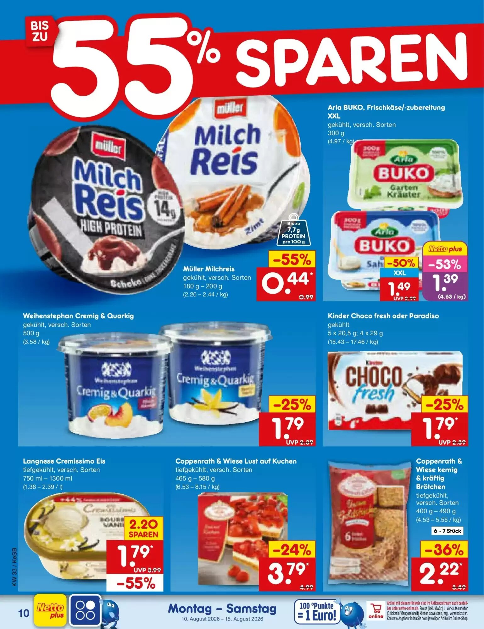 Netto Marken-Discount Prospekt (ab 09.08.2026) zum Blättern - Seite 10