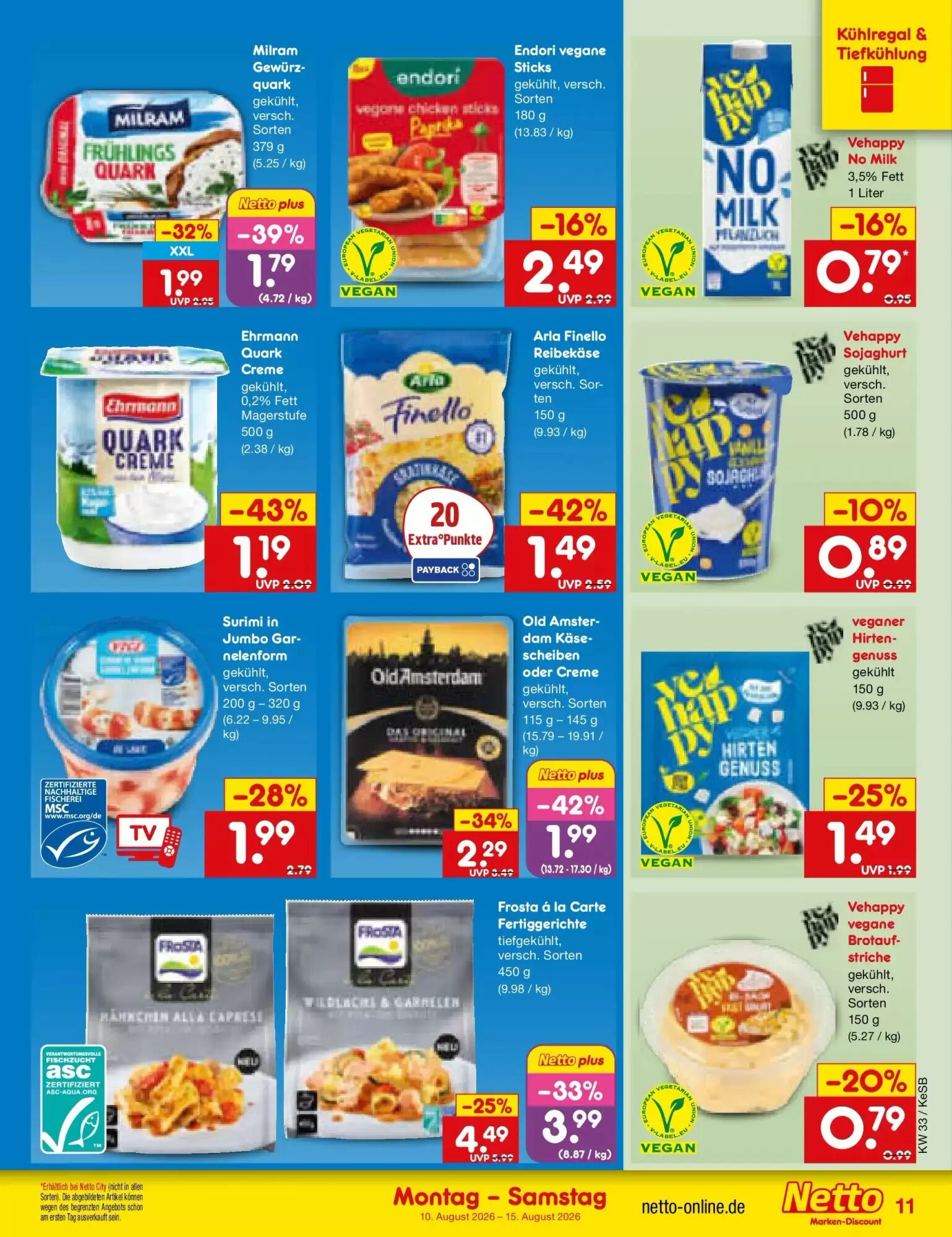 Netto Marken-Discount Prospekt (ab 09.08.2026) zum Blättern - Seite 11