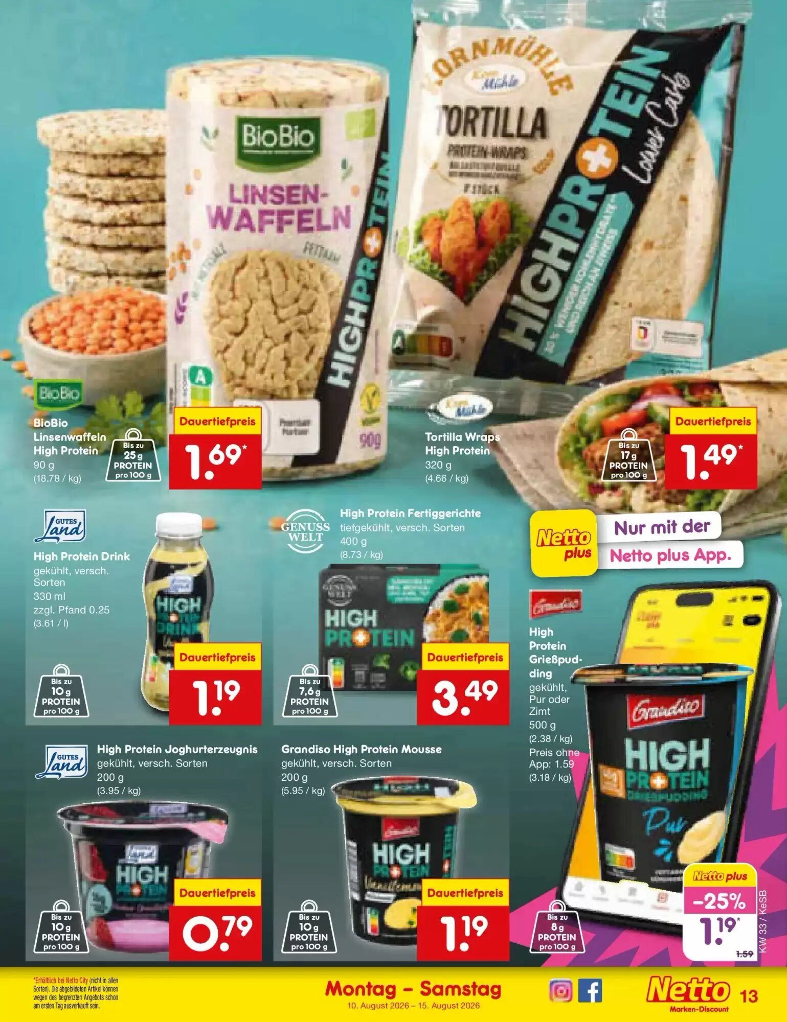 Netto Marken-Discount Prospekt (ab 09.08.2026) zum Blättern - Seite 15