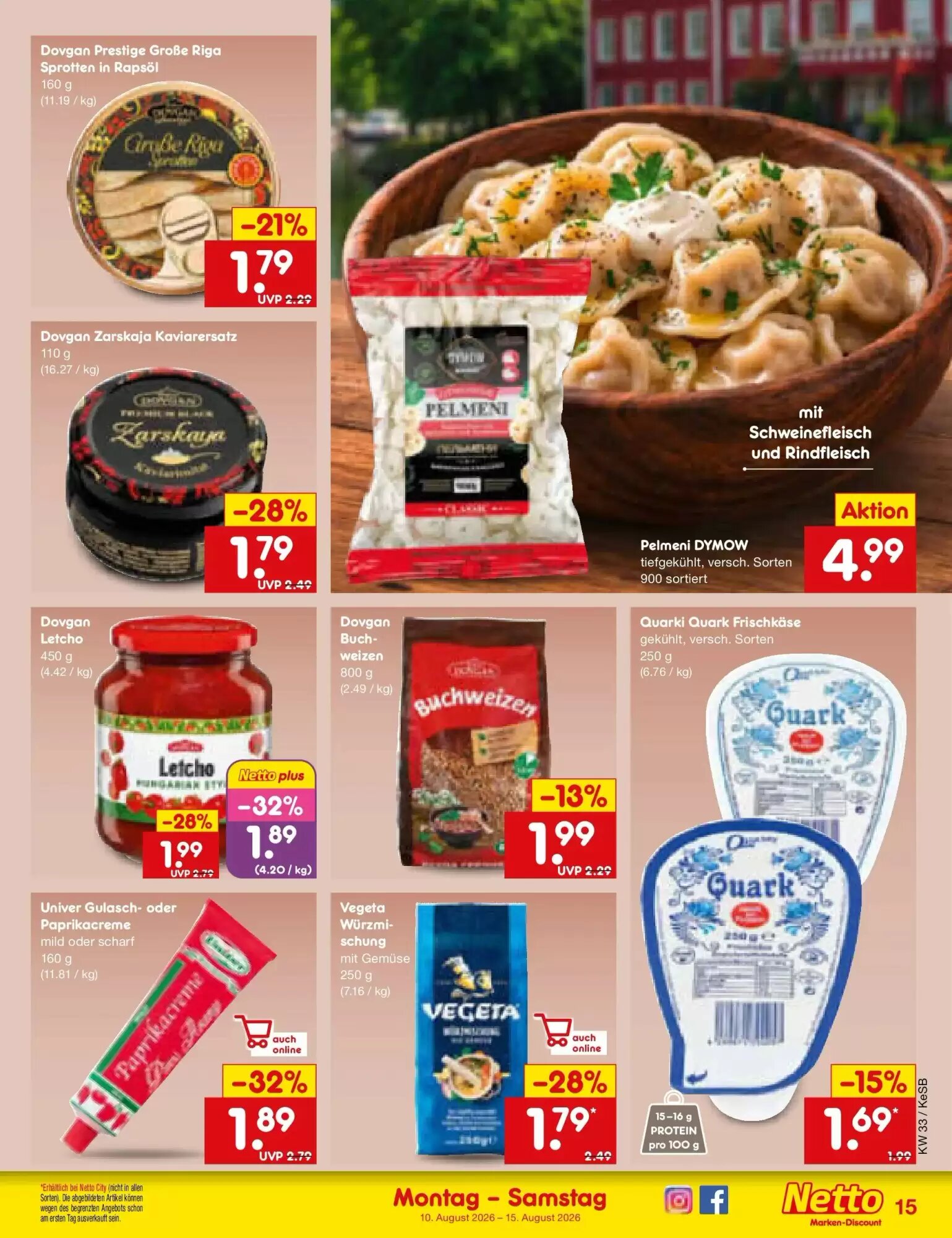 Netto Marken-Discount Prospekt (ab 09.08.2026) zum Blättern - Seite 19