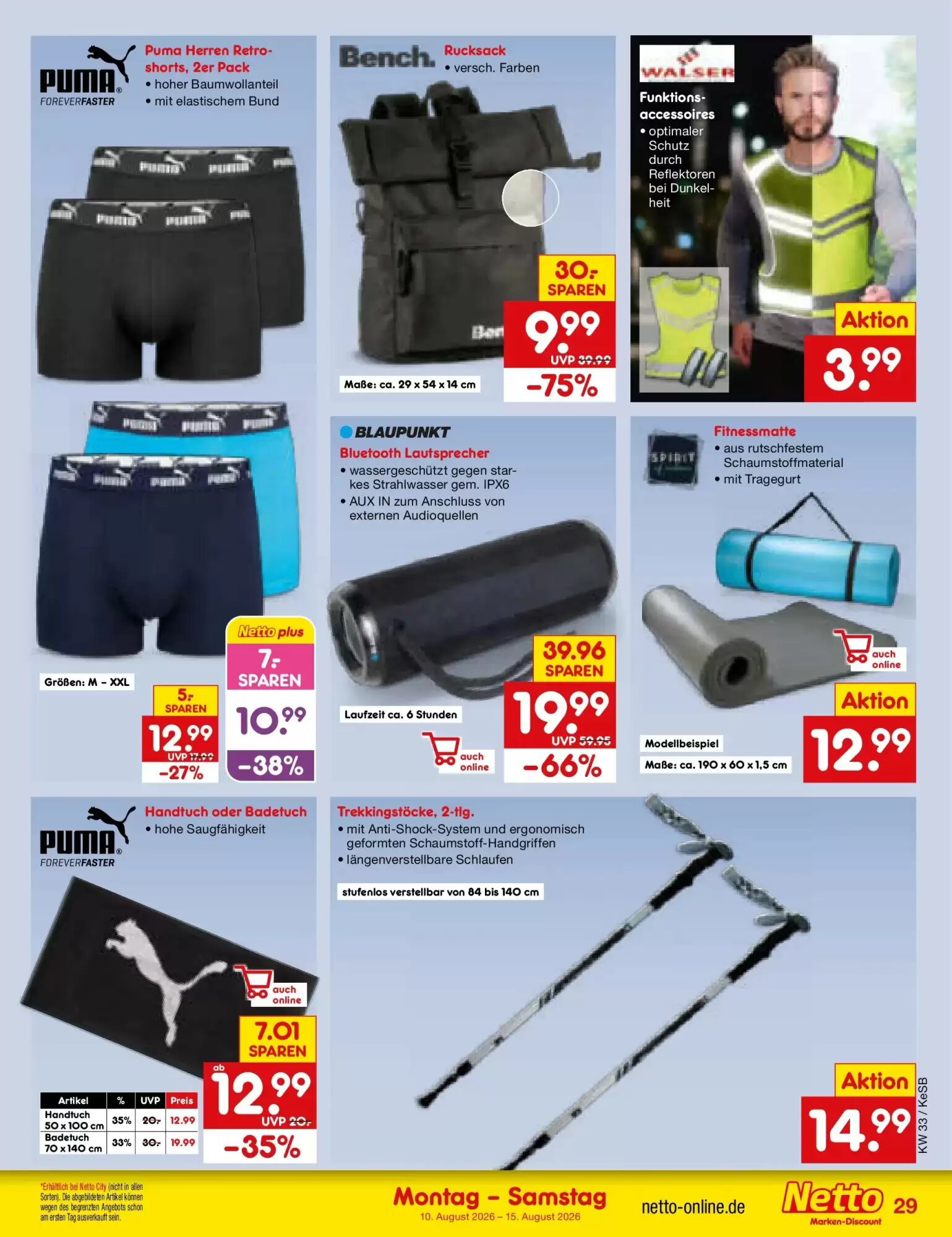 Netto Marken-Discount Prospekt (ab 09.08.2026) zum Blättern - Seite 41