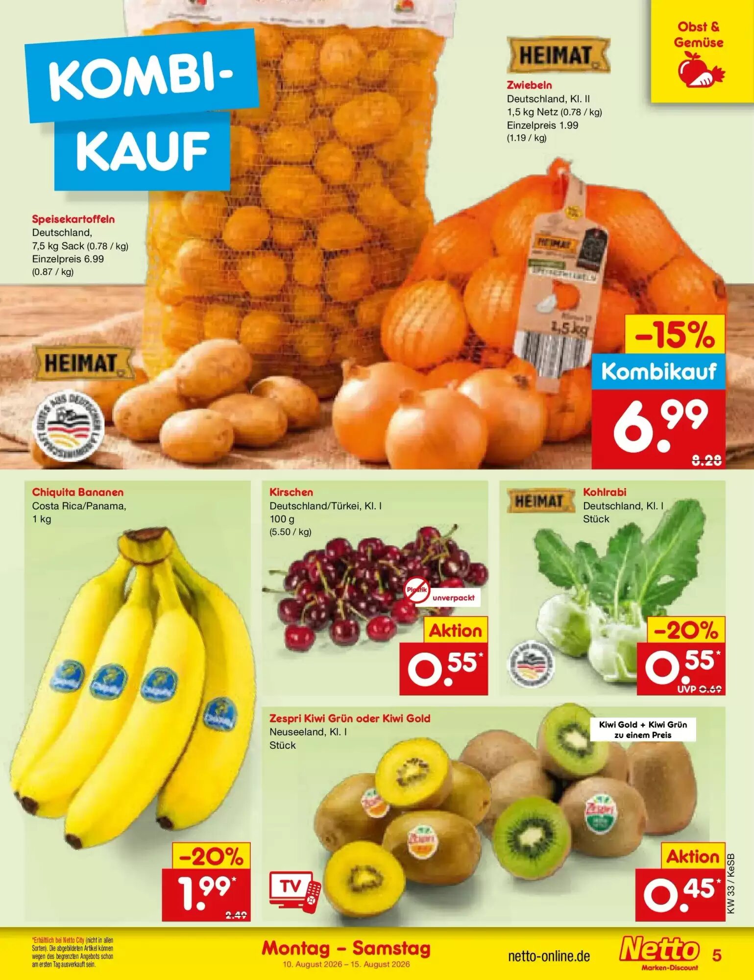 Netto Marken-Discount Prospekt (ab 09.08.2026) zum Blättern - Seite 5