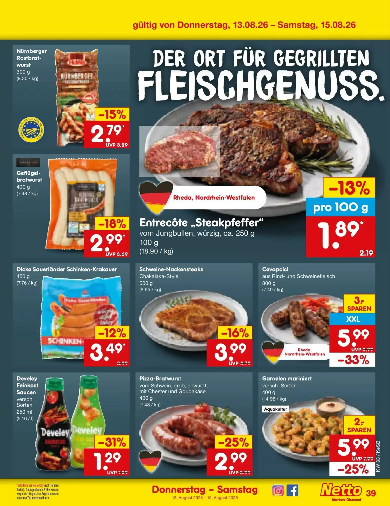 Netto Marken-Discount Prospekt (ab 09.08.2026) zum Blättern - Seite 55