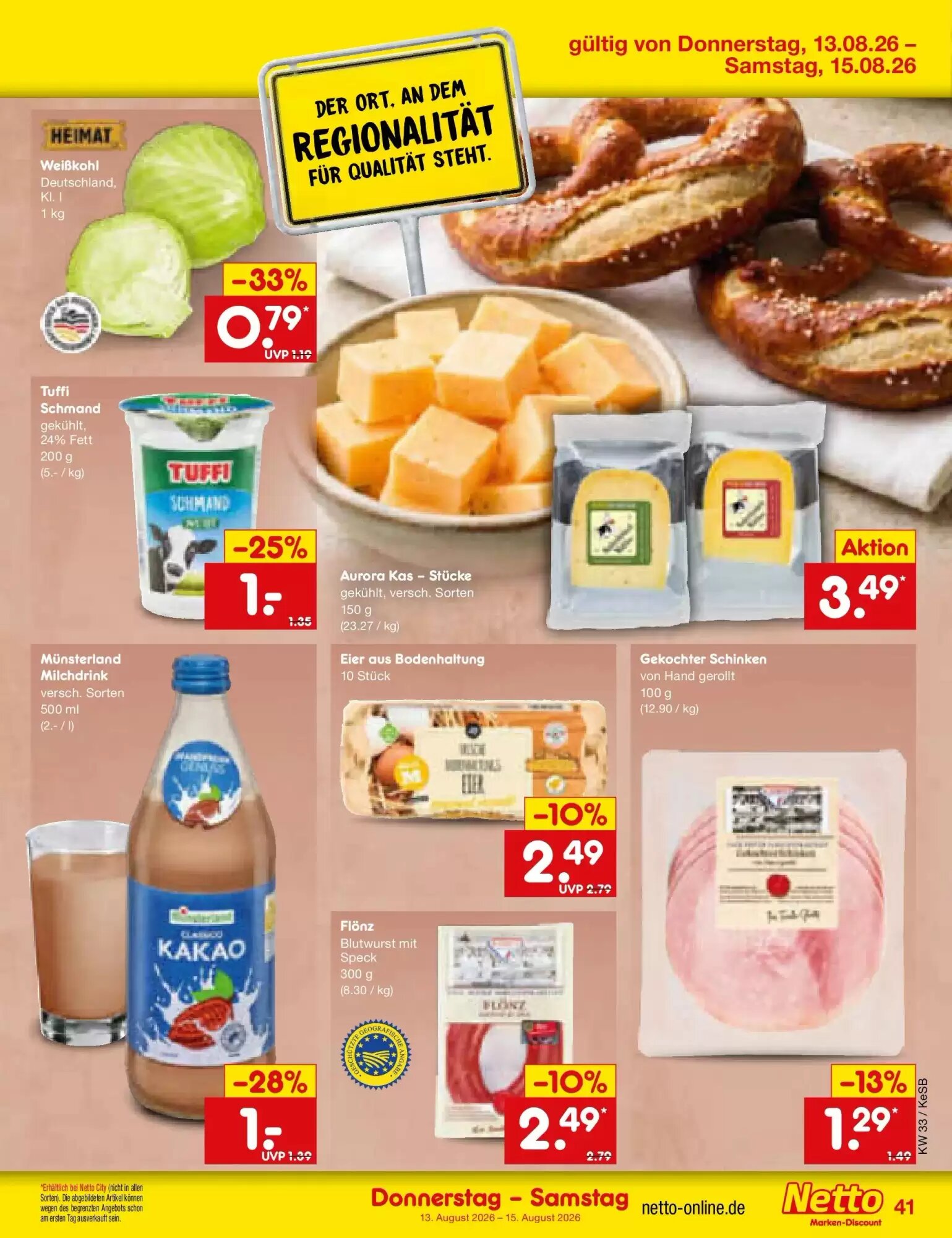 Netto Marken-Discount Prospekt (ab 09.08.2026) zum Blättern - Seite 57