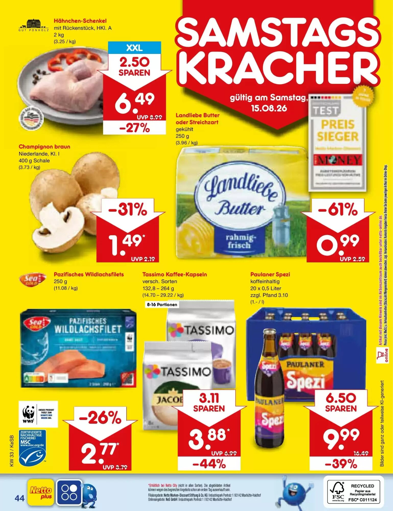 Netto Marken-Discount Prospekt (ab 09.08.2026) zum Blättern - Seite 60