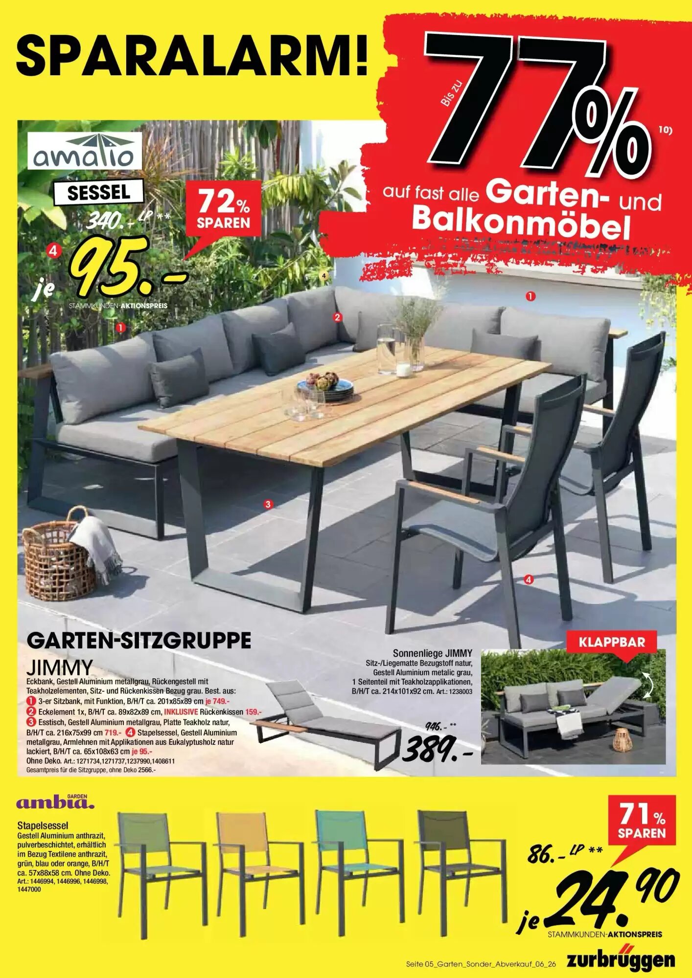 Zurbrüggen Prospekt (ab 09.08.2026) zum Blättern - Seite 5