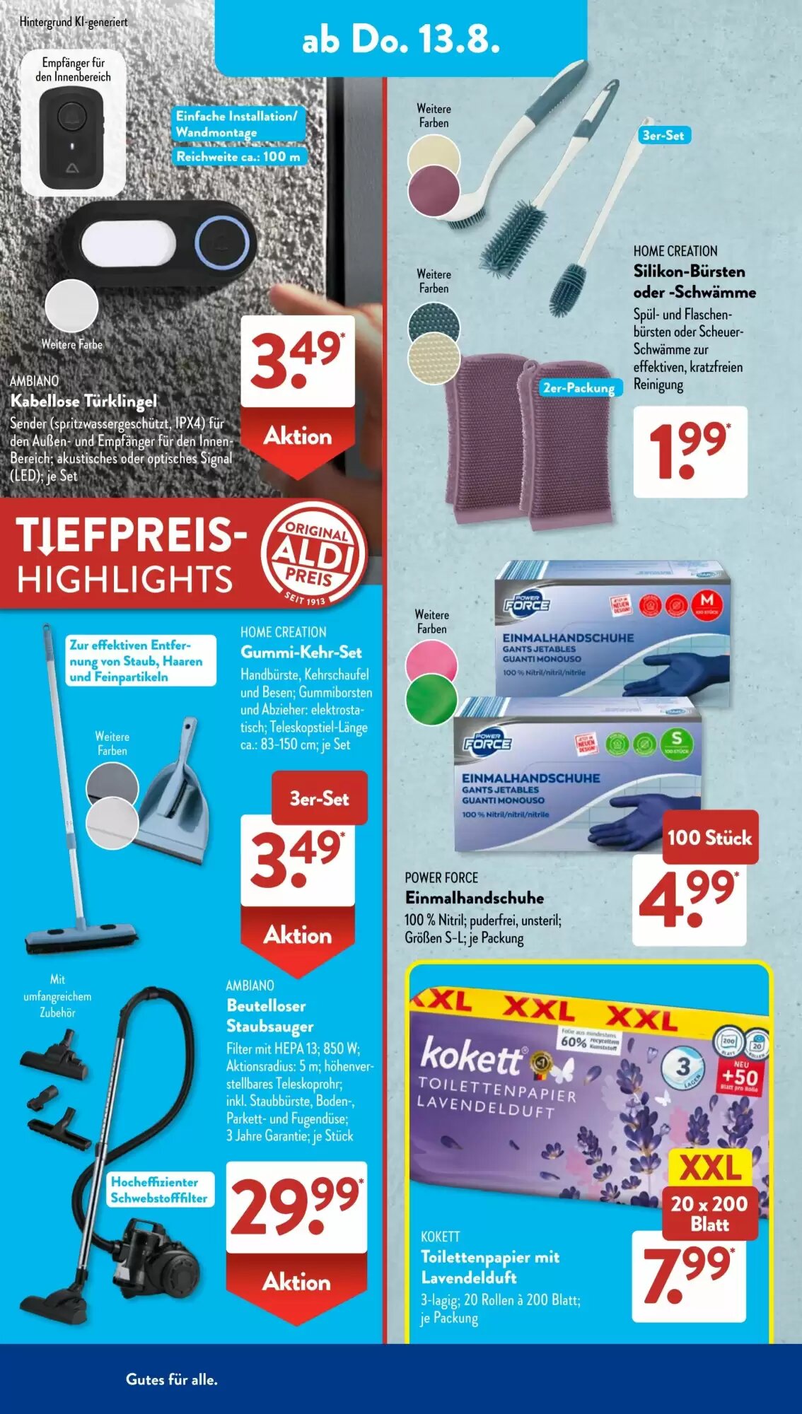 Aldi Süd Prospekt (ab 10.08.2026) zum Blättern - Seite 10