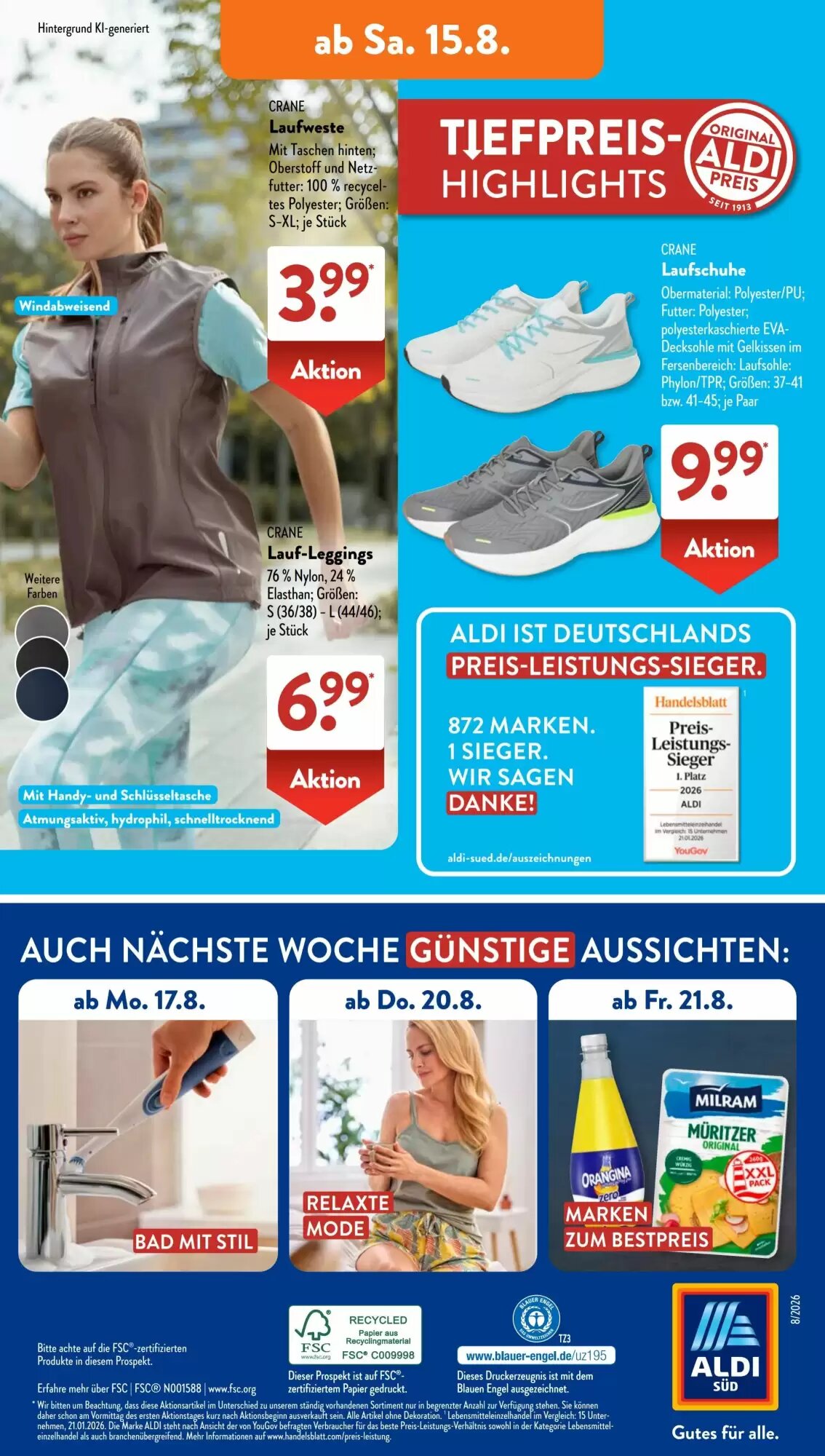 Aldi Süd Prospekt (ab 10.08.2026) zum Blättern - Seite 18