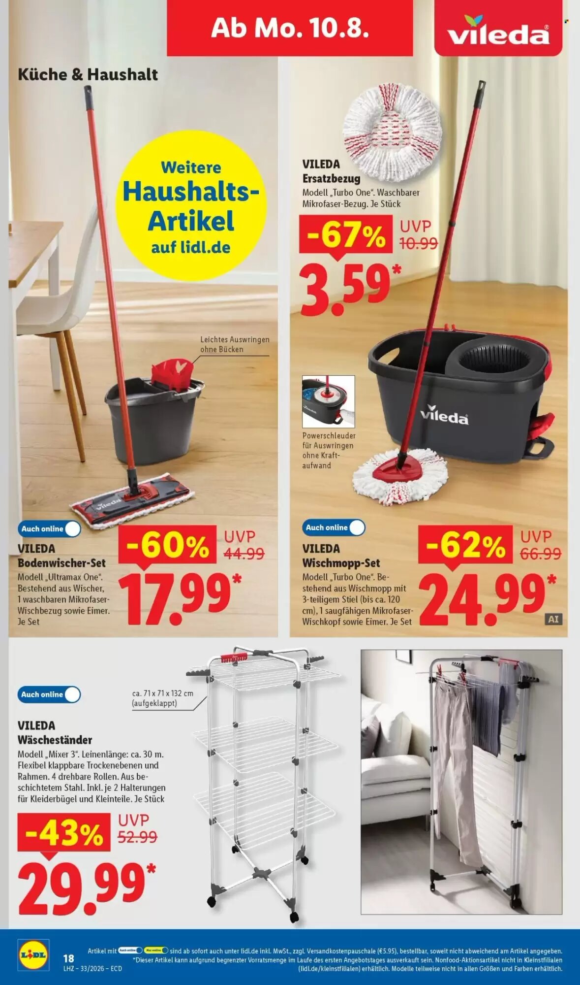 Lidl Prospekt (ab 10.08.2026) zum Blättern - Seite 16