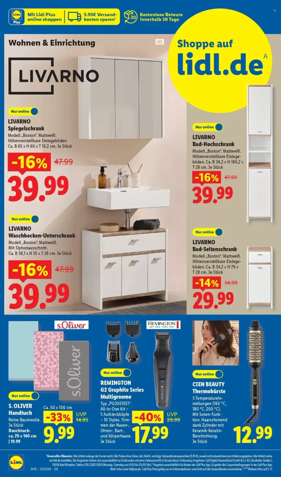 Lidl Prospekt (ab 10.08.2026) zum Blättern - Seite 20