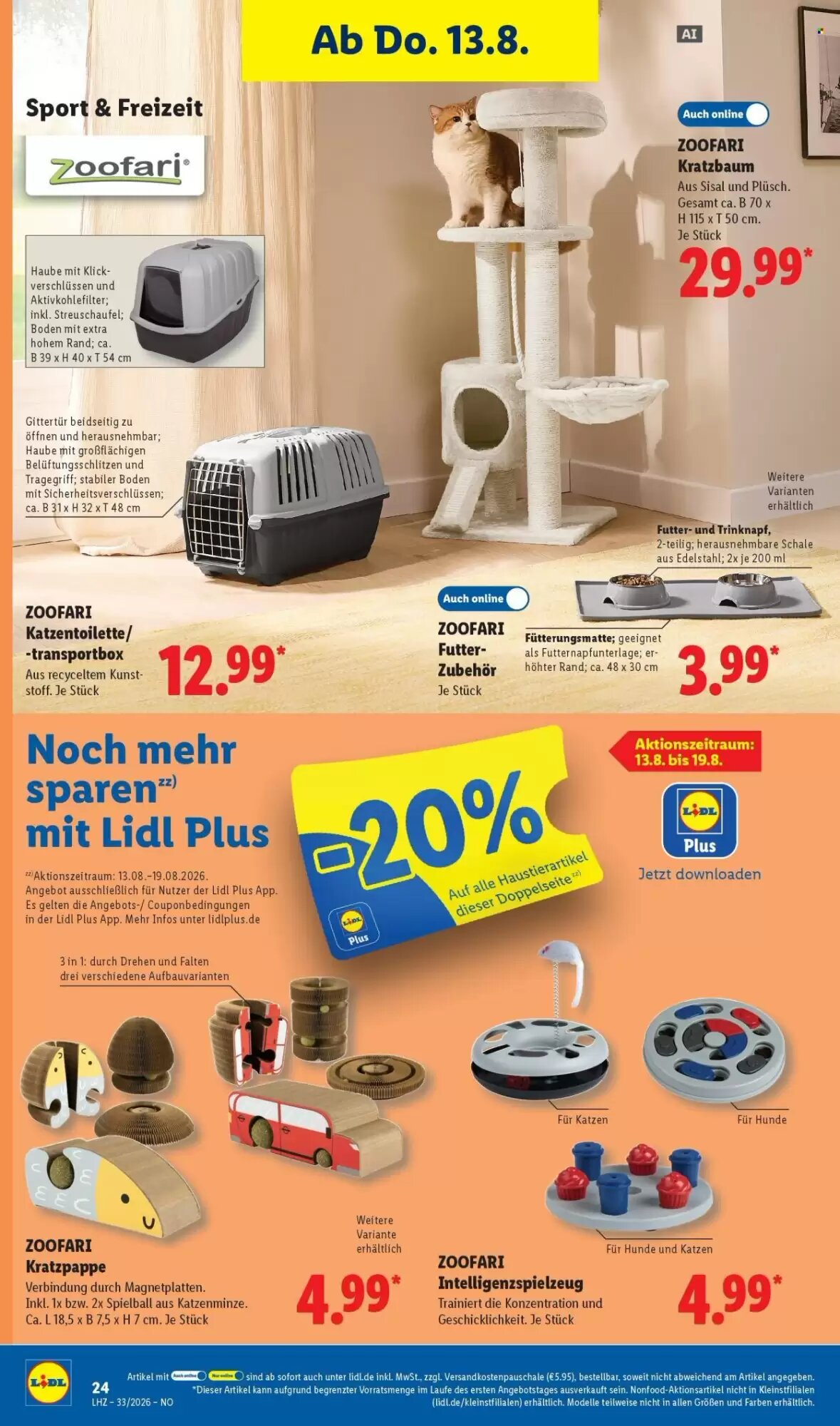 Lidl Prospekt (ab 10.08.2026) zum Blättern - Seite 24